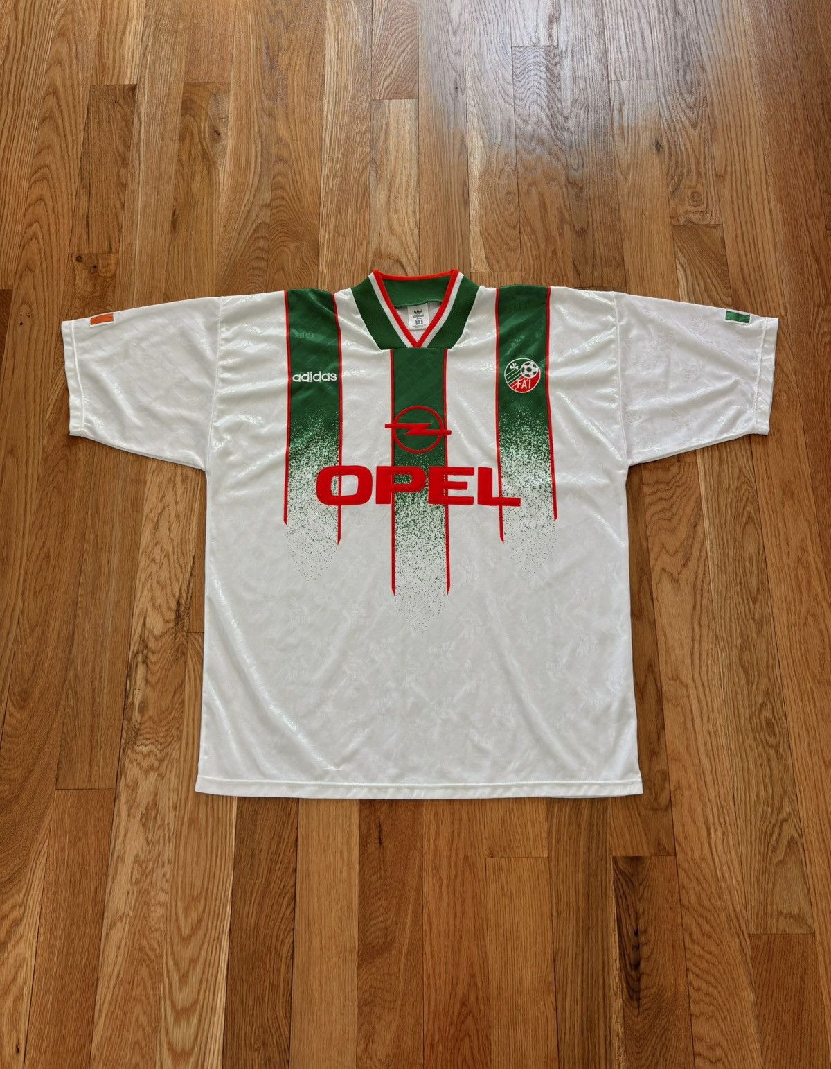 Adidas Adidas FAI Ireland National Team VTG 90s 1994-95 Away Kit XL Size US XL / EU 56 / 4 - 1 Thumbnail