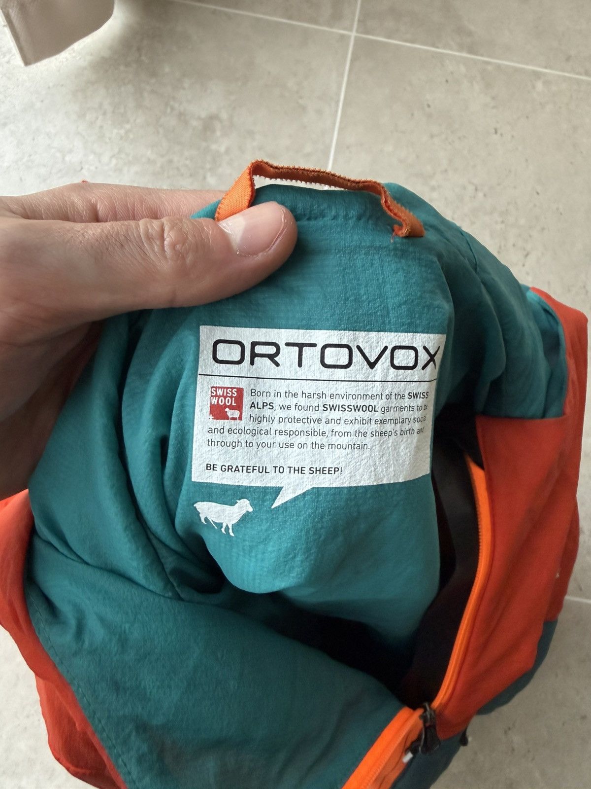 ORTOVOX ORTOVOX Anorak jacket Outdoor Size US L / EU 52-54 / 3 - 7 Thumbnail