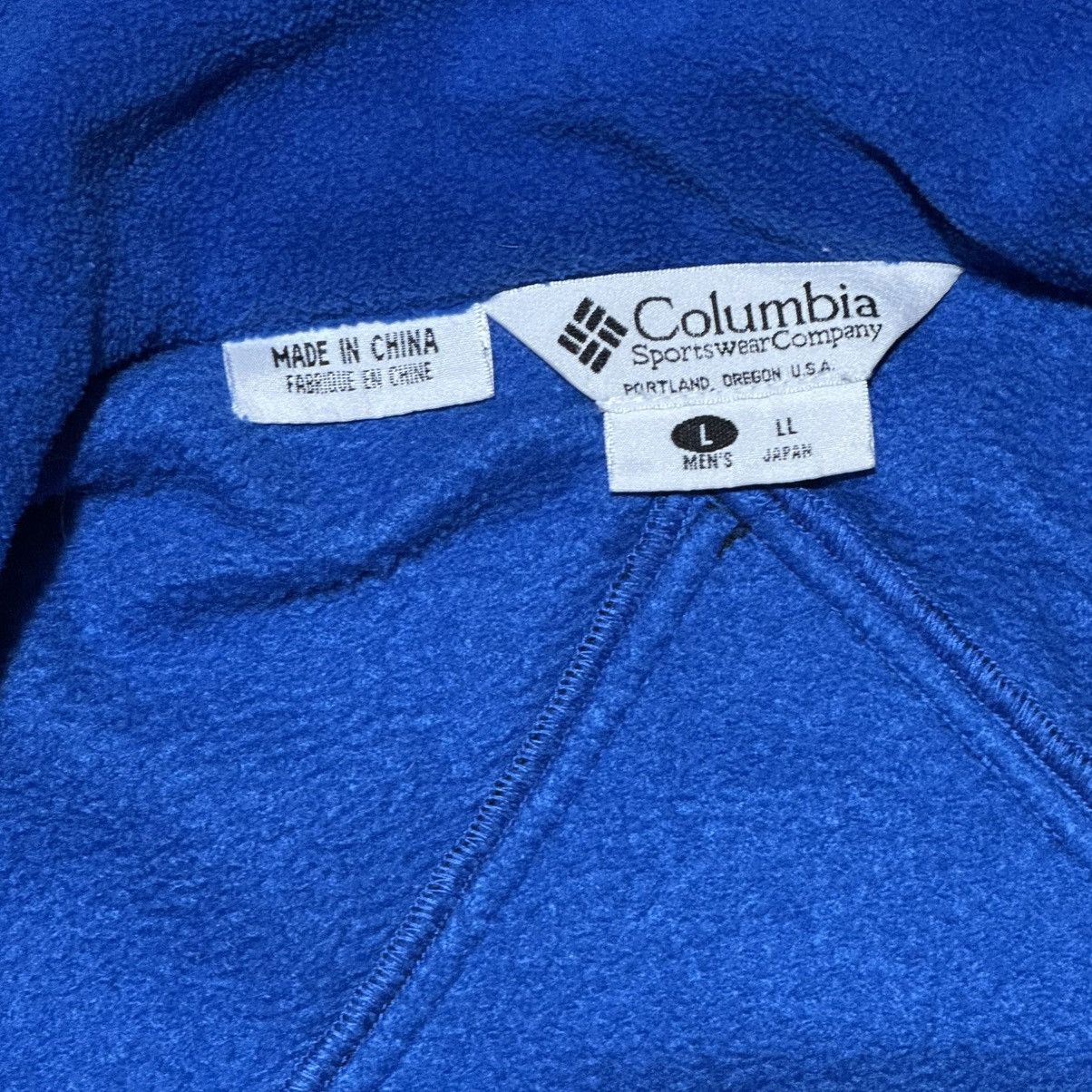 Columbia × Vintage Y2K Columbia Titanium Heavy Duty Zip Fleece Size US L / EU 52-54 / 3 - 5 Thumbnail