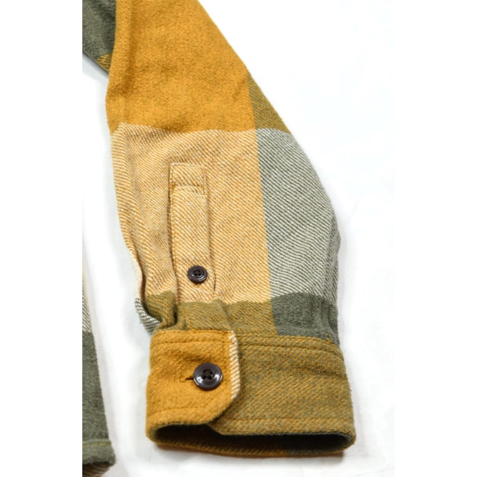 Vintage LL Bean Signature Northwoods Twill Shirt Mens Medium Orange Gray Plaid Button-Up Size US M / EU 48-50 / 2 - 5 Thumbnail