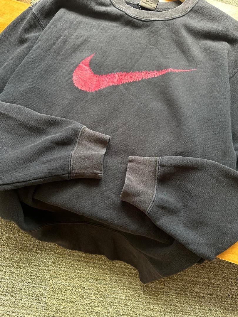 Nike VINTAGE NIKE CRAYON BIG SWOOSH Size US XL / EU 56 / 4 - 3 Thumbnail