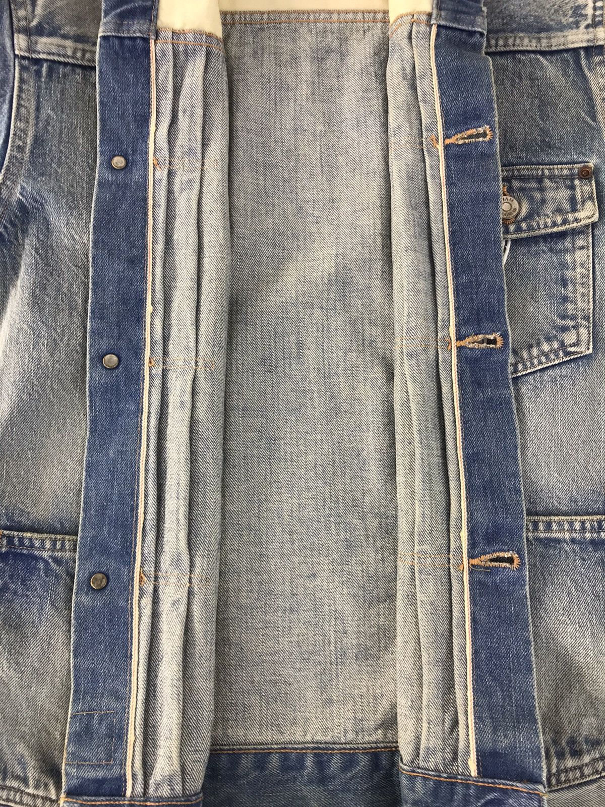 Japanese Brand Vintage Briam Means Jacket Jeans Selvedge Style Size US M / EU 48-50 / 2 - 8 Thumbnail