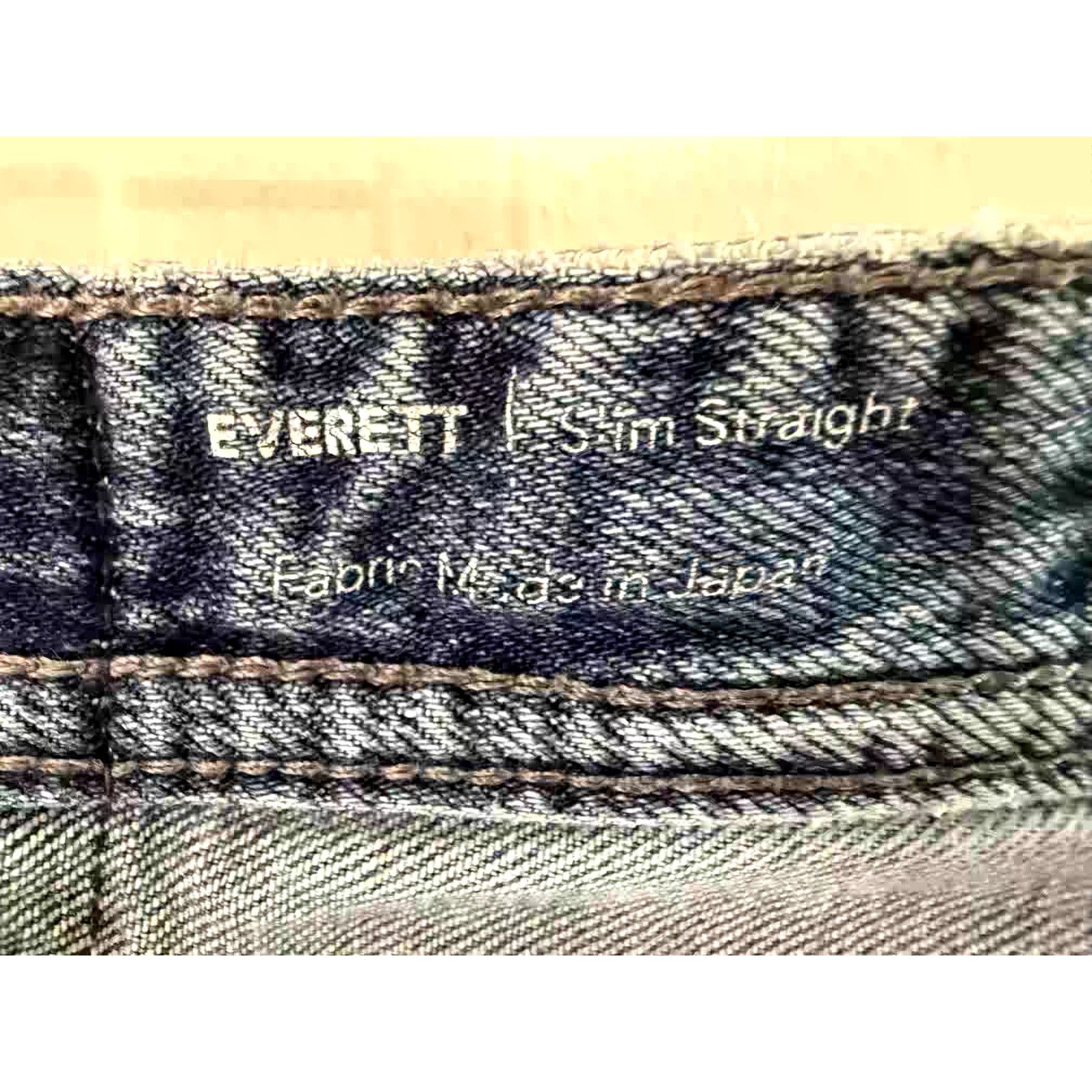 AG Adriano Goldschmied AG Everett Men's Slim Straight Blue Jean Size 32, Inseam 29 Size US 32 / EU 48 - 3 Thumbnail