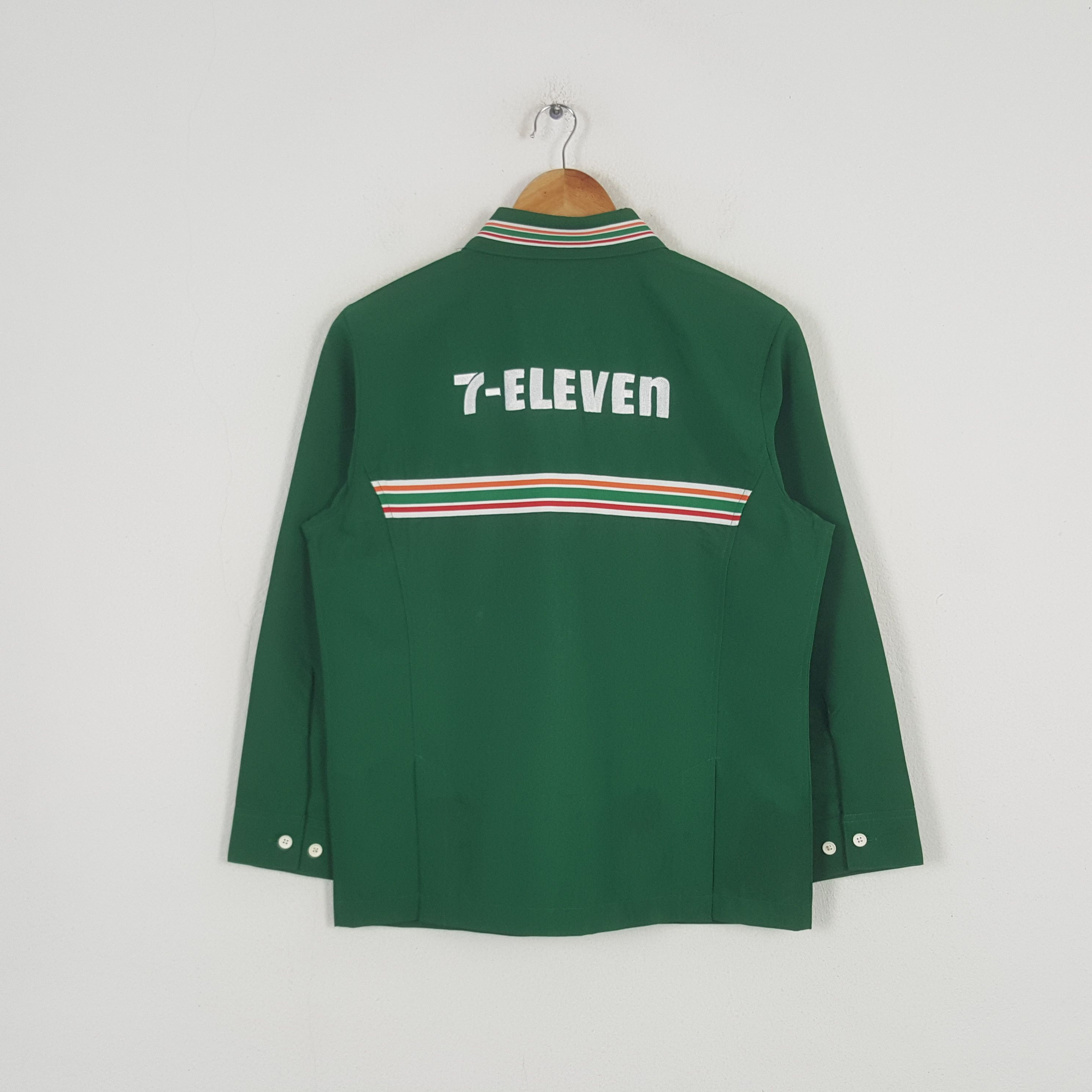 Japanese Brand × Vintage Vintage 7 Eleven Japanese Brand Staff Jacket C276N73 Size US M / EU 48-50 / 2 - 1 Thumbnail