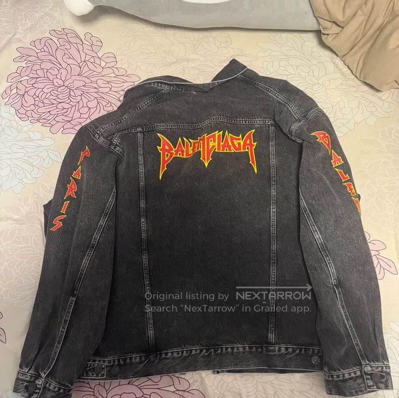 Balenciaga Balenciaga Denim jacket, black Size US S / EU 44-46 / 1 - 2 Thumbnail