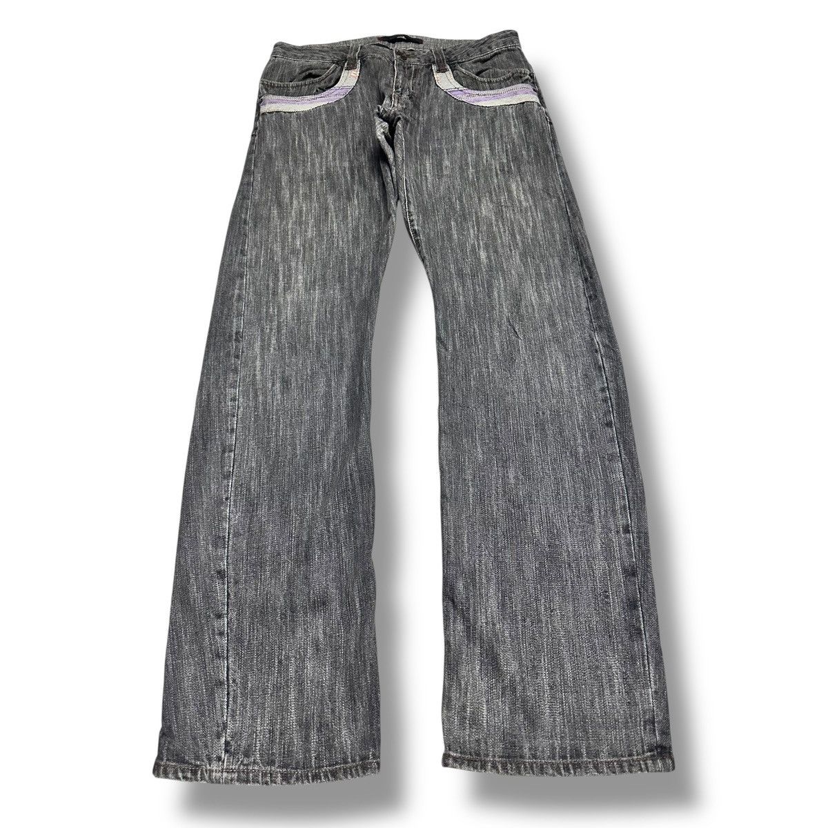 Japanese Brand Vintage Japan Jeans With Flare Style and Faded Wash Size US 32 / EU 48 - 1 Thumbnail