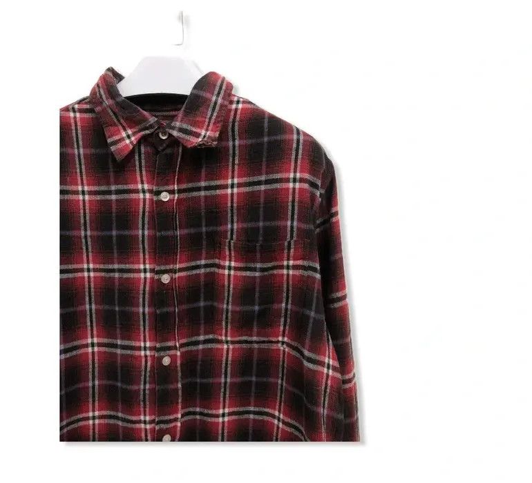 Vintage Vintage Macey Plaid Tartan Flannel Shirt 👕 Size US S / EU 44-46 / 1 - 2 Thumbnail