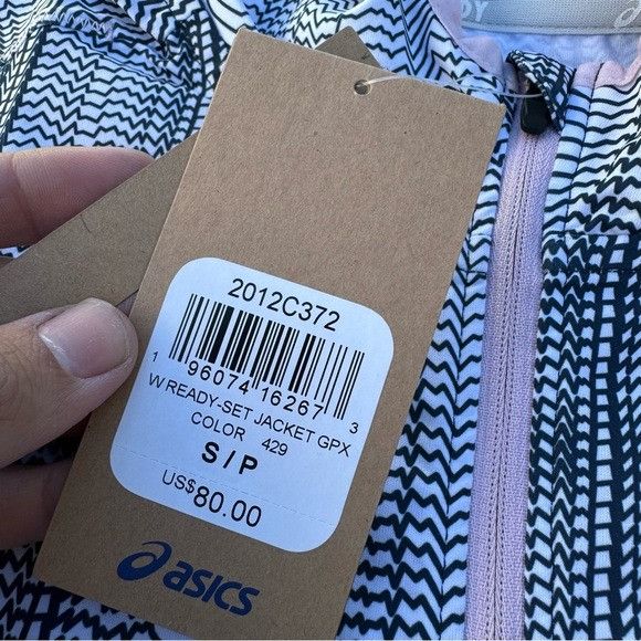 Asics NWT ASICS Women's READY-SET JACKET GPX Running Apparel Sz Sm Size S / US 4 / IT 40 - 9 Thumbnail