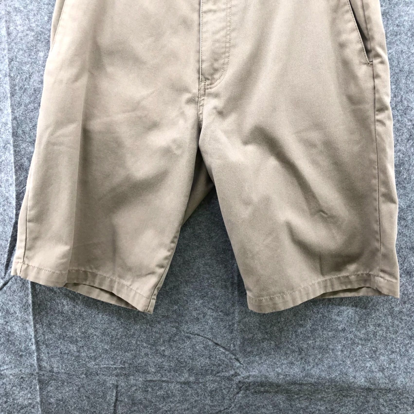 Volcom Volcom Frickin Chino Short Mens 28 Beige Khaki Skate Flat Front 10'' Inseam Size US 28 / EU 44 - 4 Thumbnail