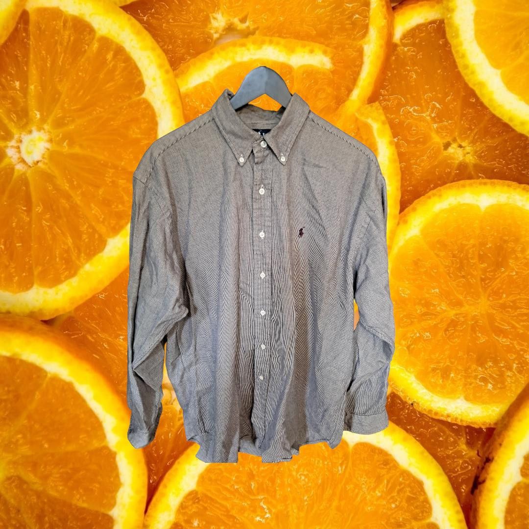 Ralph Lauren Ralph Lauren Blake Black and White Button Down Shirt Size La Size US L / EU 52-54 / 3 - 1 Thumbnail