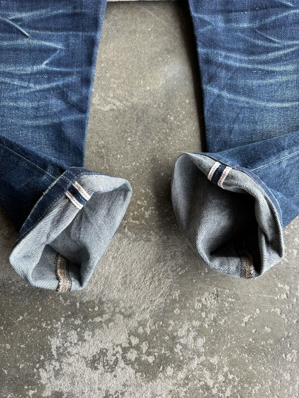 Kaihara Denim REDLINE ✨ Vintage UNIQLO JAPAN Jeans Kaihara Denim Pants Size US 32 / EU 48 - 20 Thumbnail
