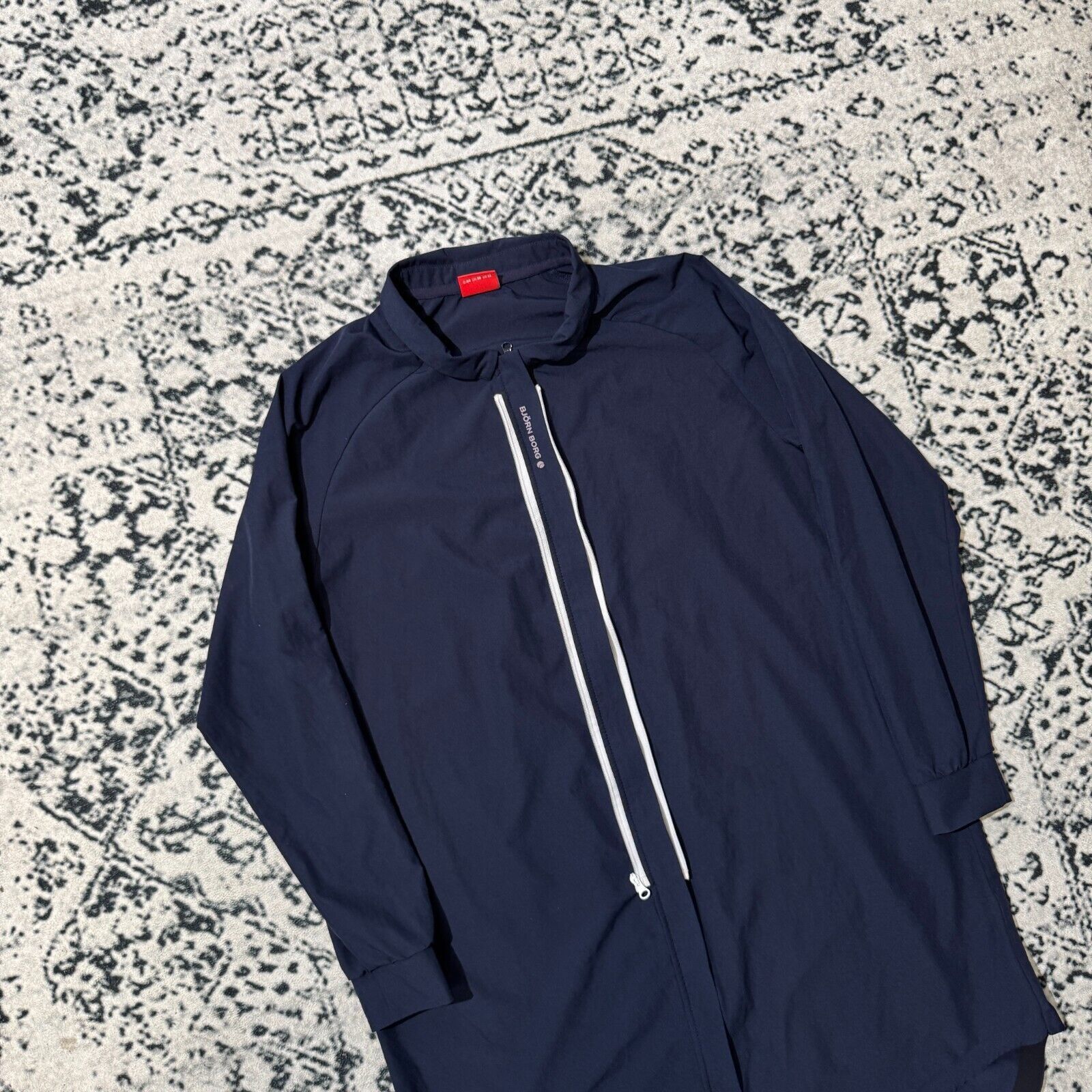 Vintage Vintage Bjorn Borg Navy Polyester Jacket Size XS Waterproof Size US XS / EU 42 / 0 - 3 Thumbnail