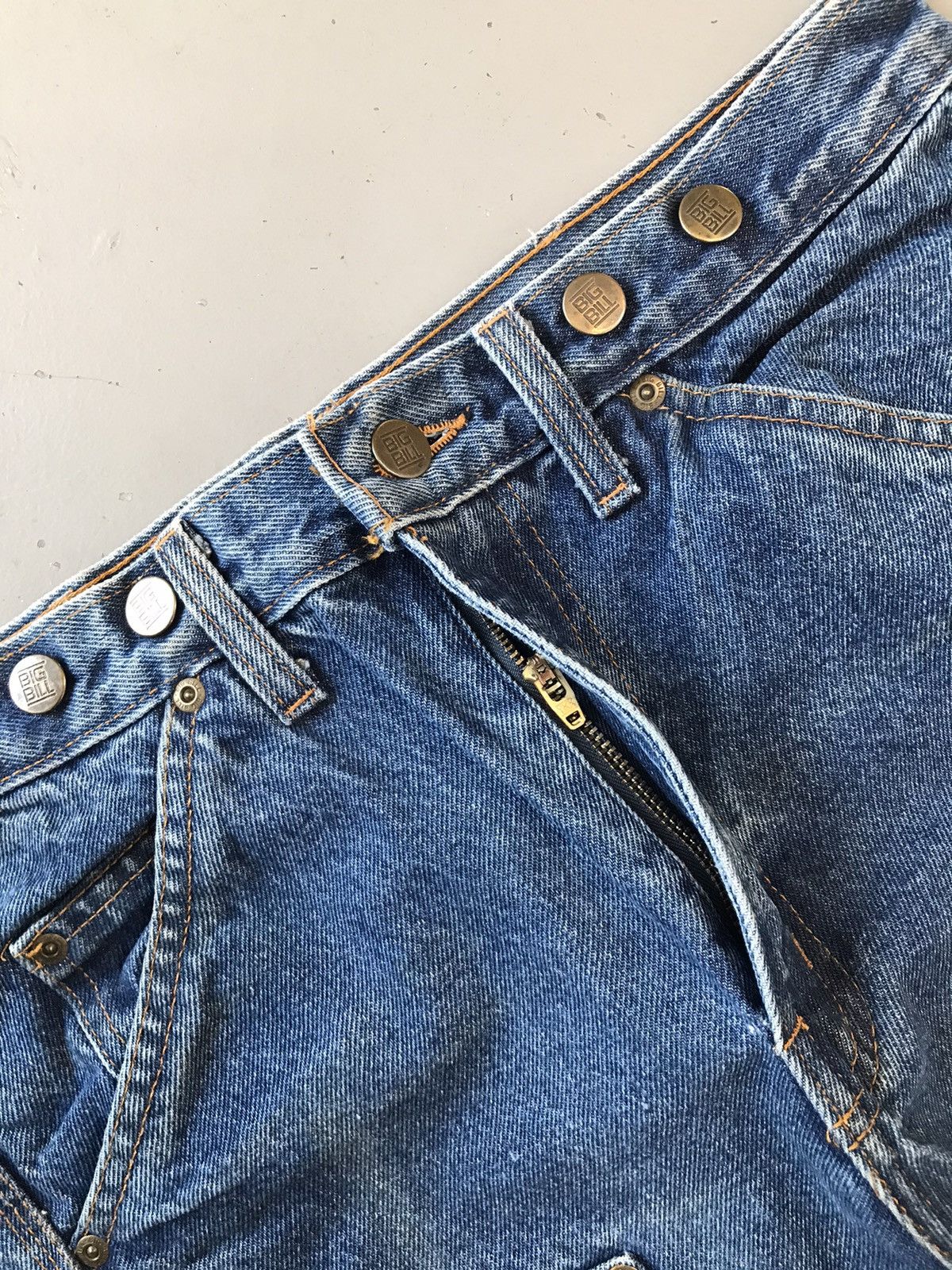 Vintage Vintage big bill double knee denim Size US 30 / EU 46 - 8 Thumbnail