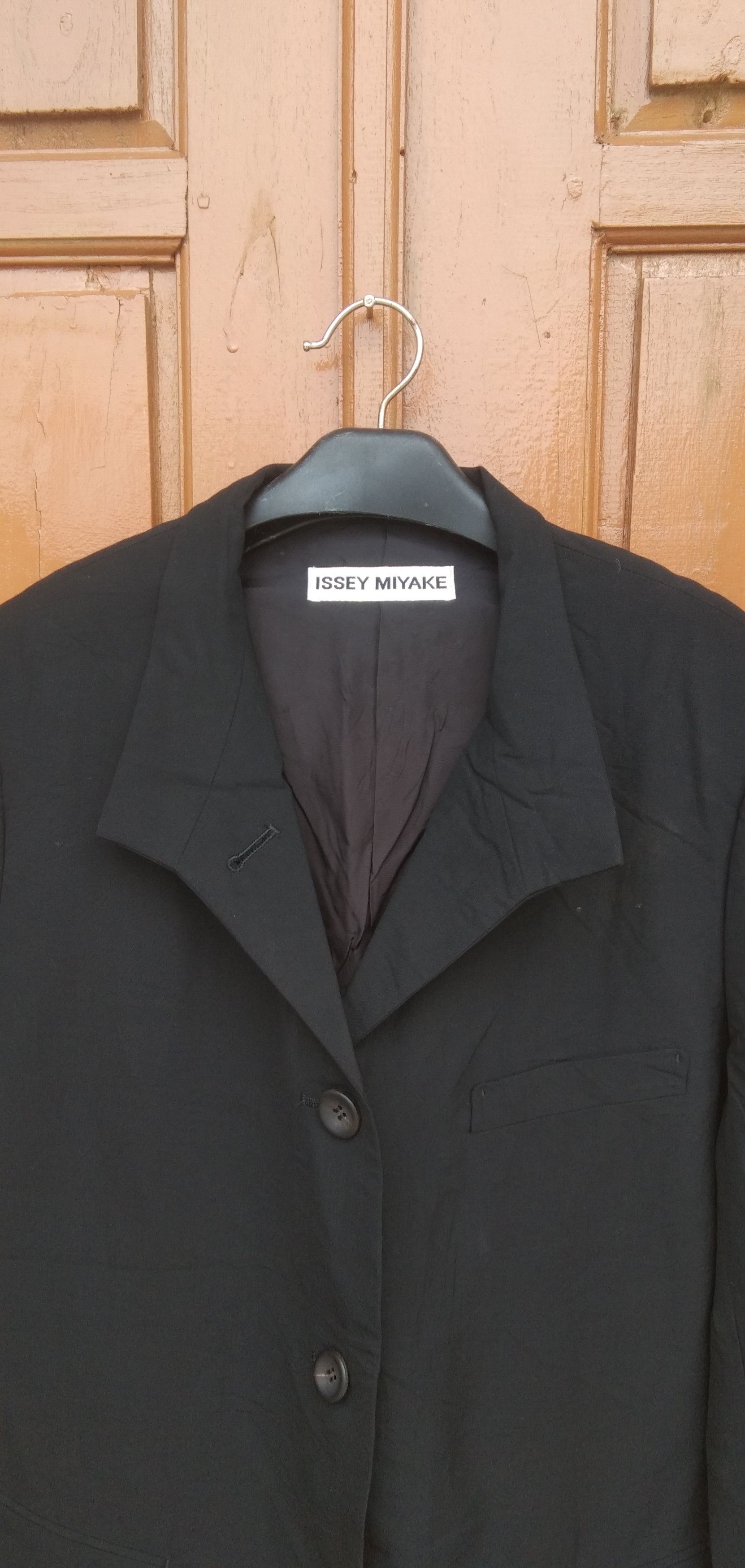 Issey Miyake Issey miyake black suit blazer Size M / US 6-8 / IT 42-44 - 2 Thumbnail
