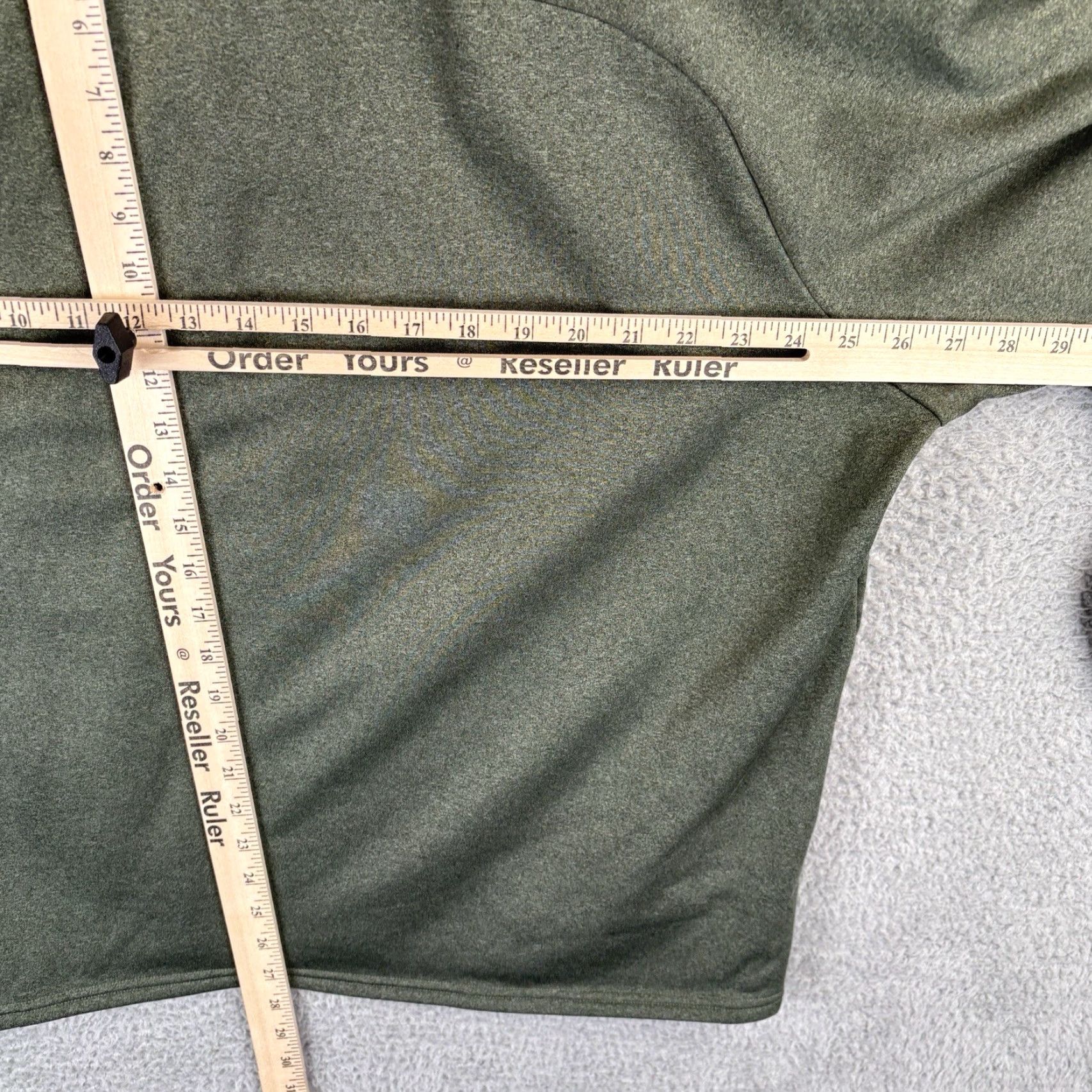 Vintage LL Bean Mountain Tech Fleece 1/2 Zip Jacket Men’s 2XL Olive Green Pullover Active Regular Size US XXL / EU 58 / 5 - 5 Thumbnail