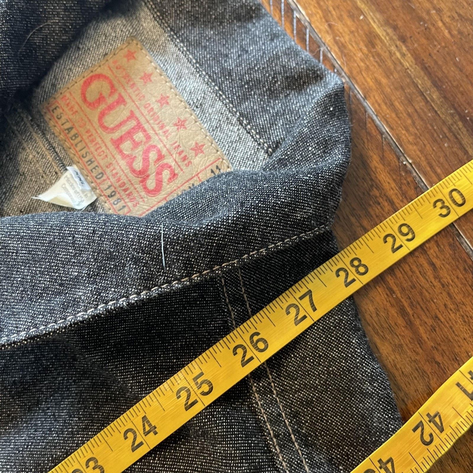 Guess Guess Jeans Jacket Mens 2XL Denim Trucker Original XXL Size US XXL / EU 58 / 5 - 13 Thumbnail