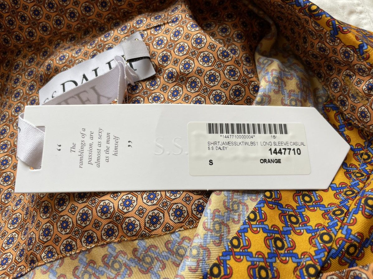 S.S.Daley AW21 Geometric print silk pyjama shirt Size US S / EU 44-46 / 1 - 10 Thumbnail