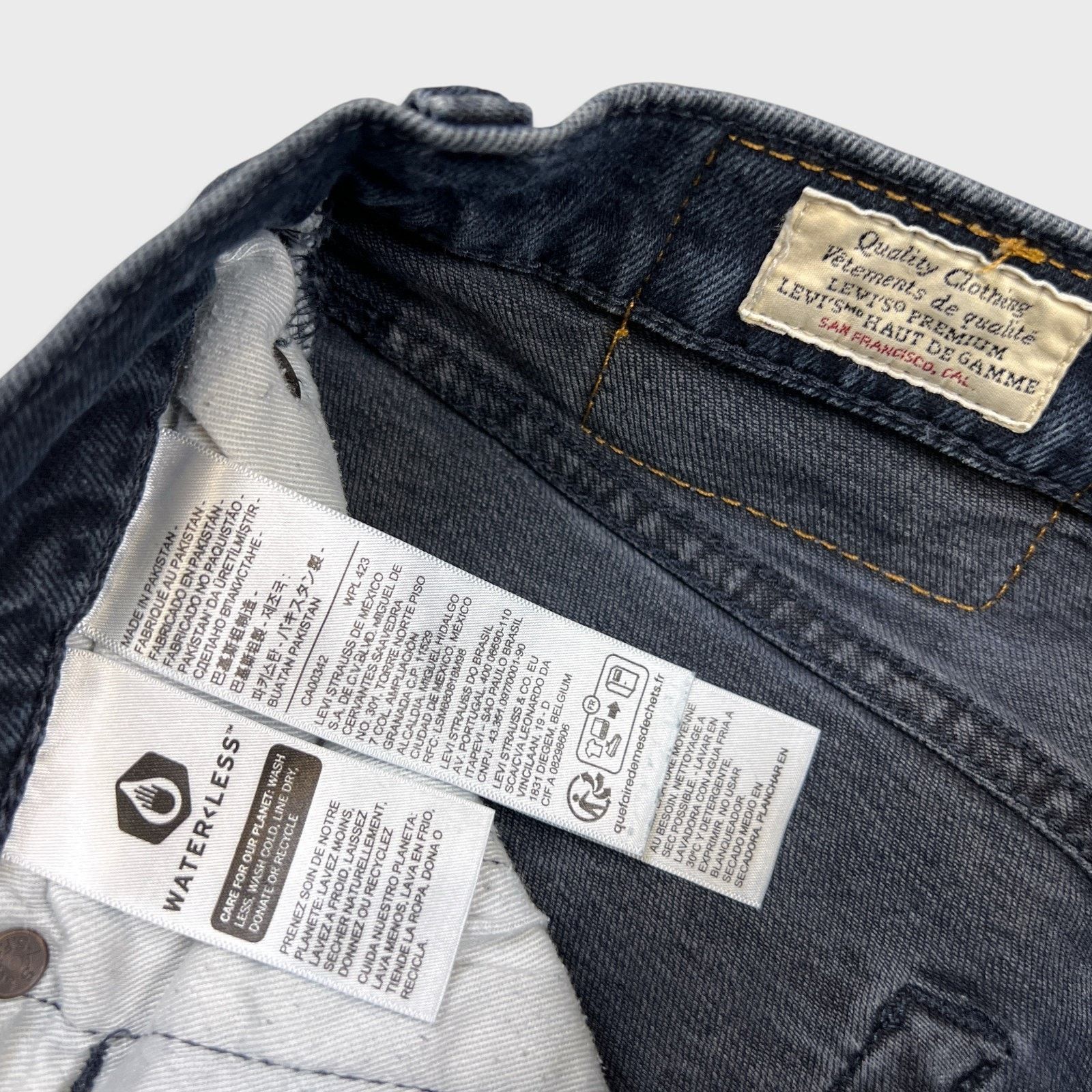 Levi's Levi's 511 Jean 30x26 Slim Fit Mid Rise Stretch Denim Pants Size US 30 / EU 46 - 9 Thumbnail
