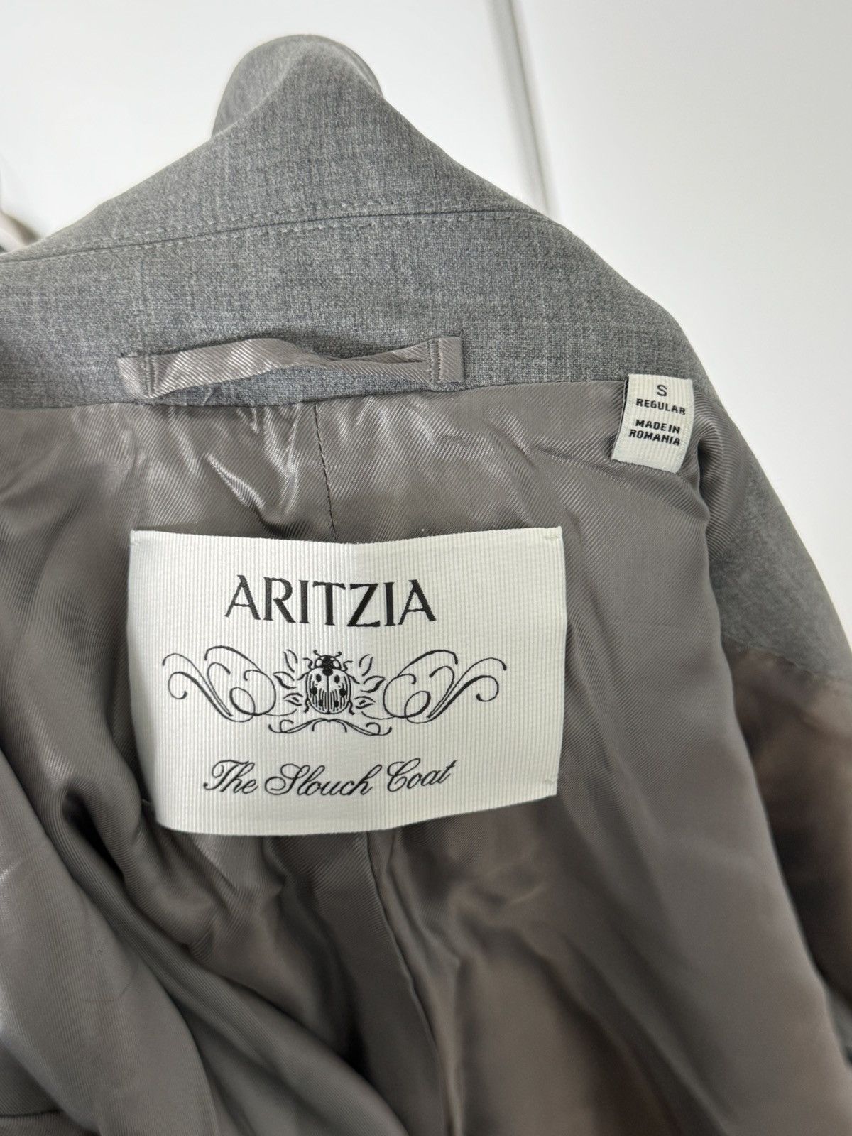 Aritzia Aritzia "The Slouch Coat" in Grey Size S / US 4 / IT 40 - 4 Thumbnail