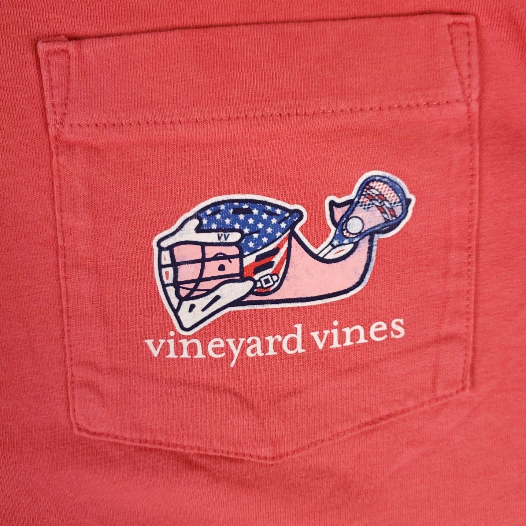 Vineyard Vines VINTAGE Vineyard Vines Shirt Mens M Pink Long Sleeve Crew Neck Pocket Brand Logo 90s Modern Classic Sports American Mens Size US M / EU 48-50 / 2 - 3 Thumbnail
