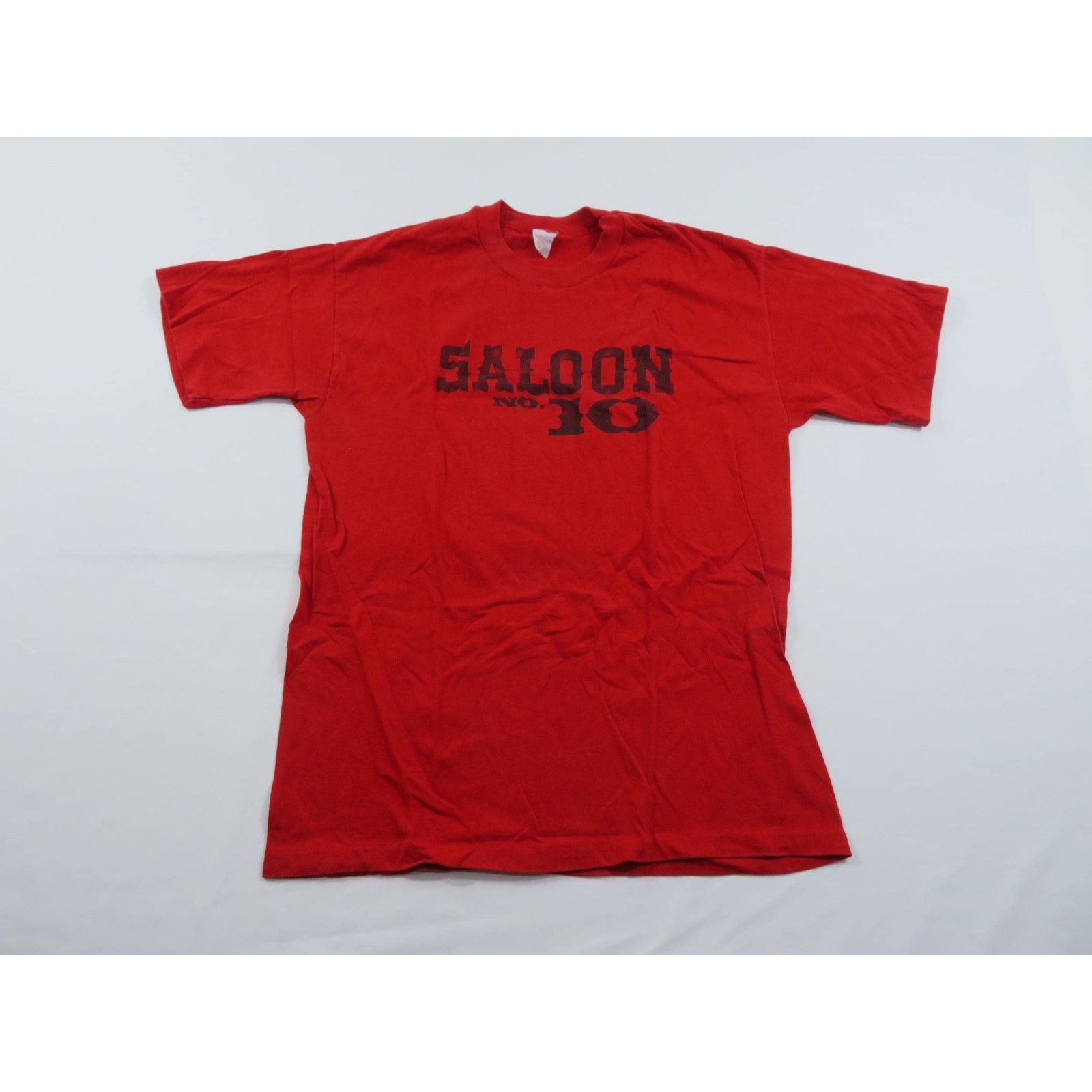 Other Saloon NO 10 Deadwood Poker Hand Revolver Sz M? 1980s Size US M / EU 48-50 / 2 - 1 Thumbnail