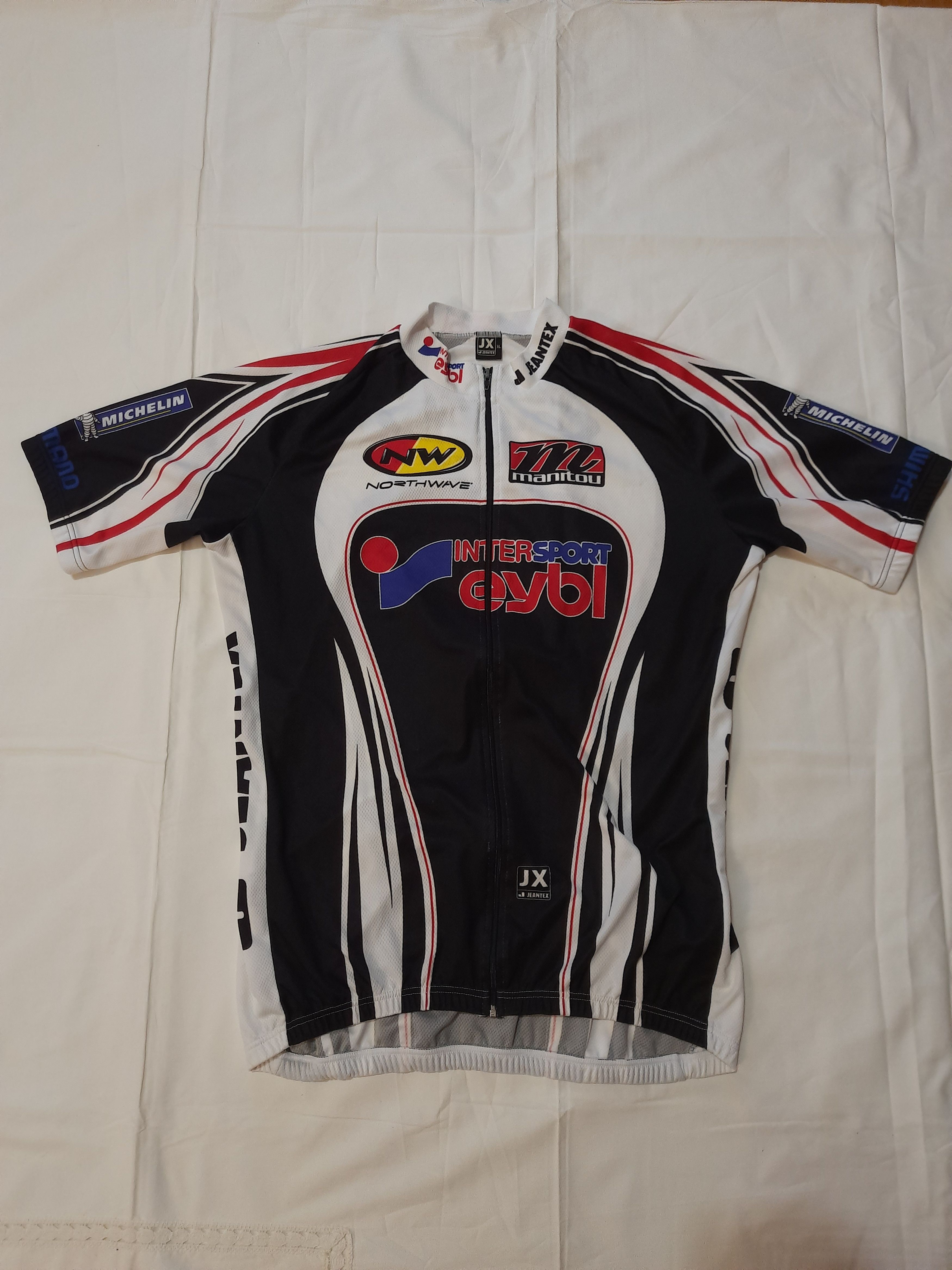 Other Vintage Cycle Jersey Alpina Jeantex Size US XL / EU 56 / 4 - 1 Thumbnail