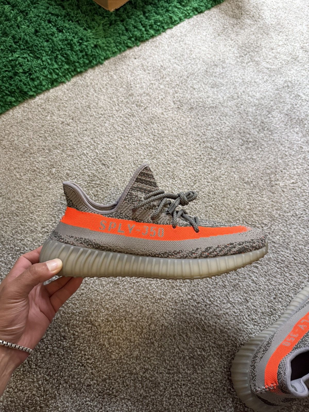 Adidas × Kanye West ADIDAS YEEZY BOOST 350 V2 KANYE WEST STEEL GREY BELUGA 11.5 Size US 11.5 / EU 44-45 - 11 Thumbnail