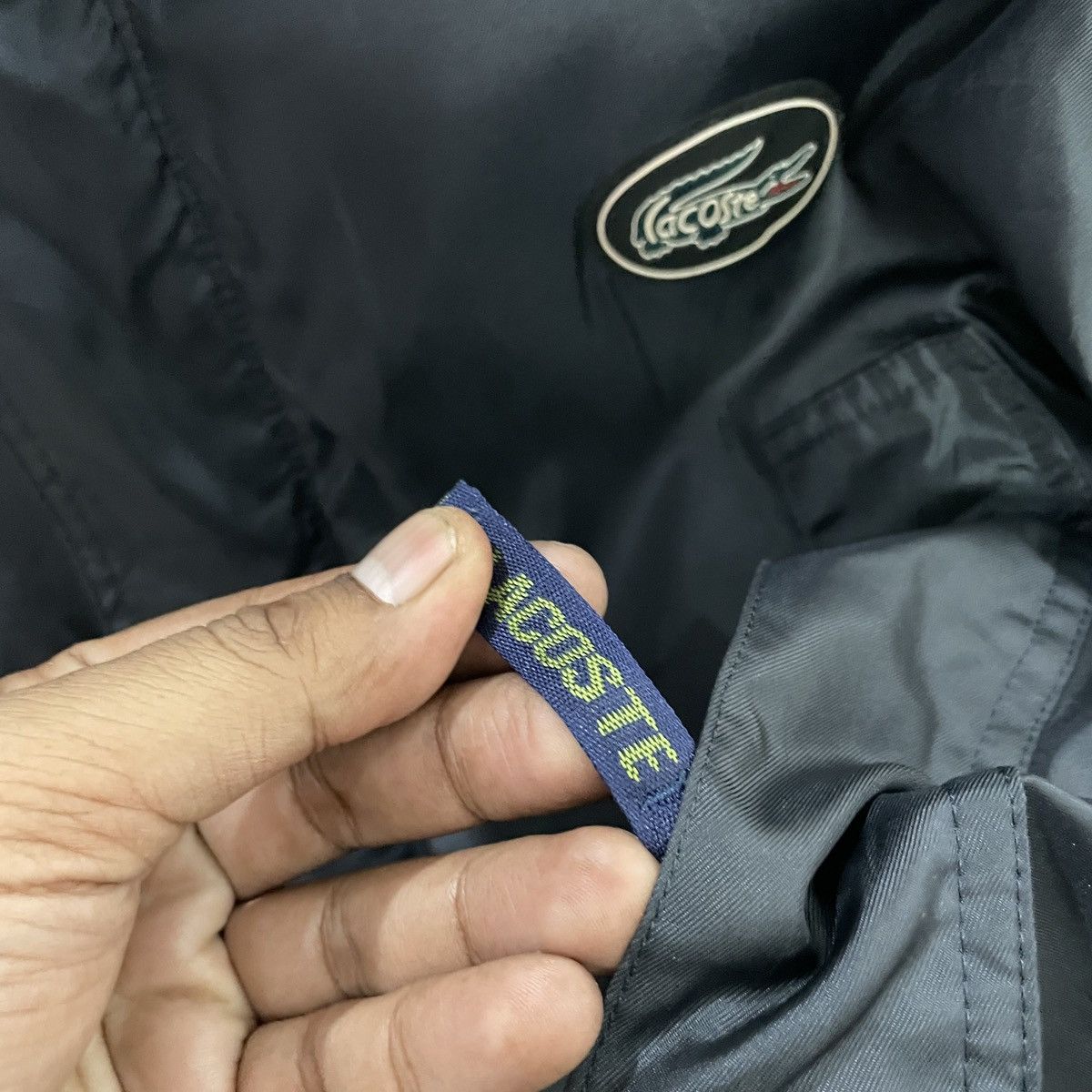 Lacoste Vintage 90s Lacoste Zipper Ups Hoodies Jacket Size US XL / EU 56 / 4 - 5 Thumbnail