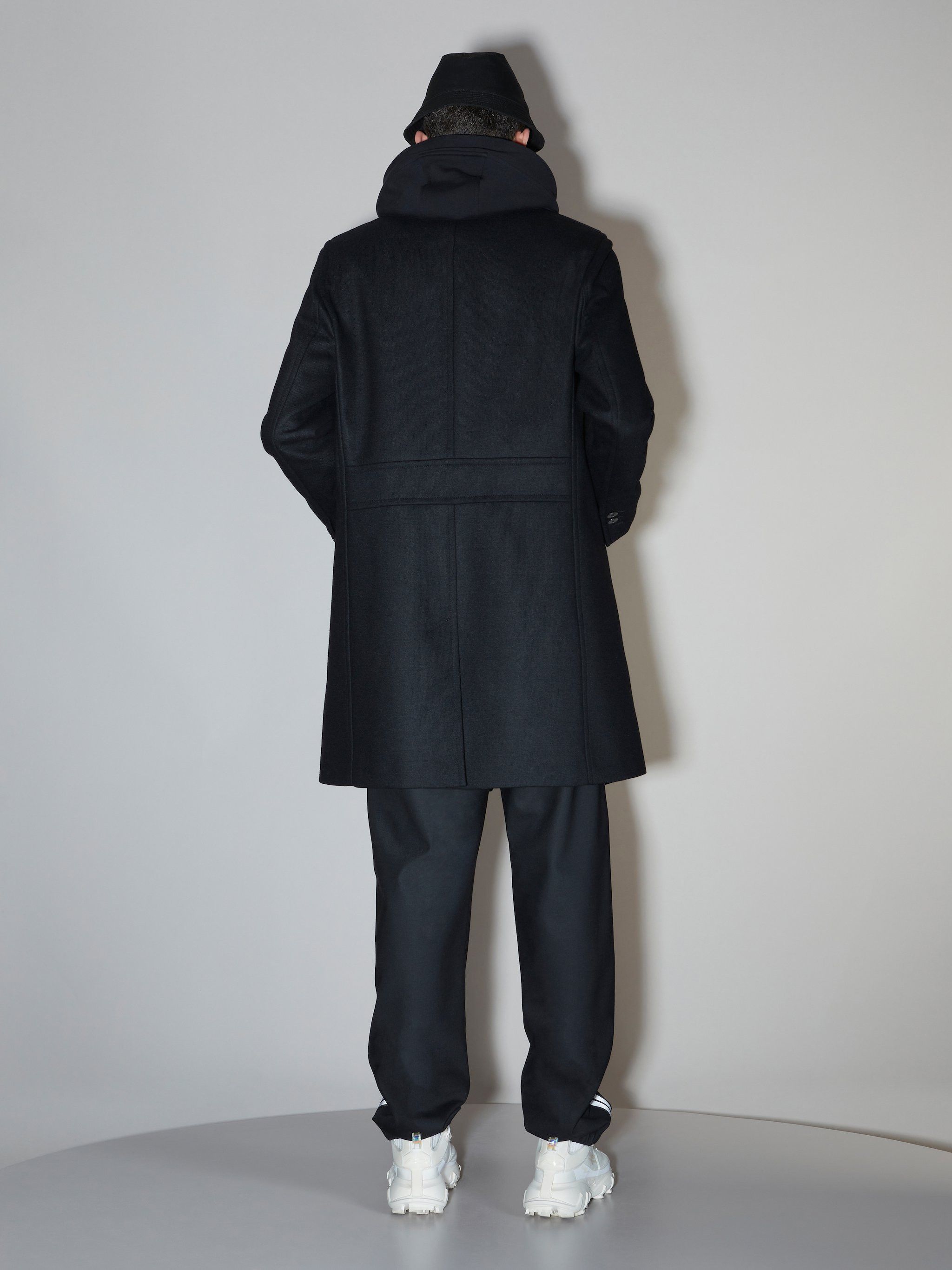 Neil Barrett Minimalist Double-Breasted Coat Black Medium Size US M / EU 48-50 / 2 - 8 Thumbnail