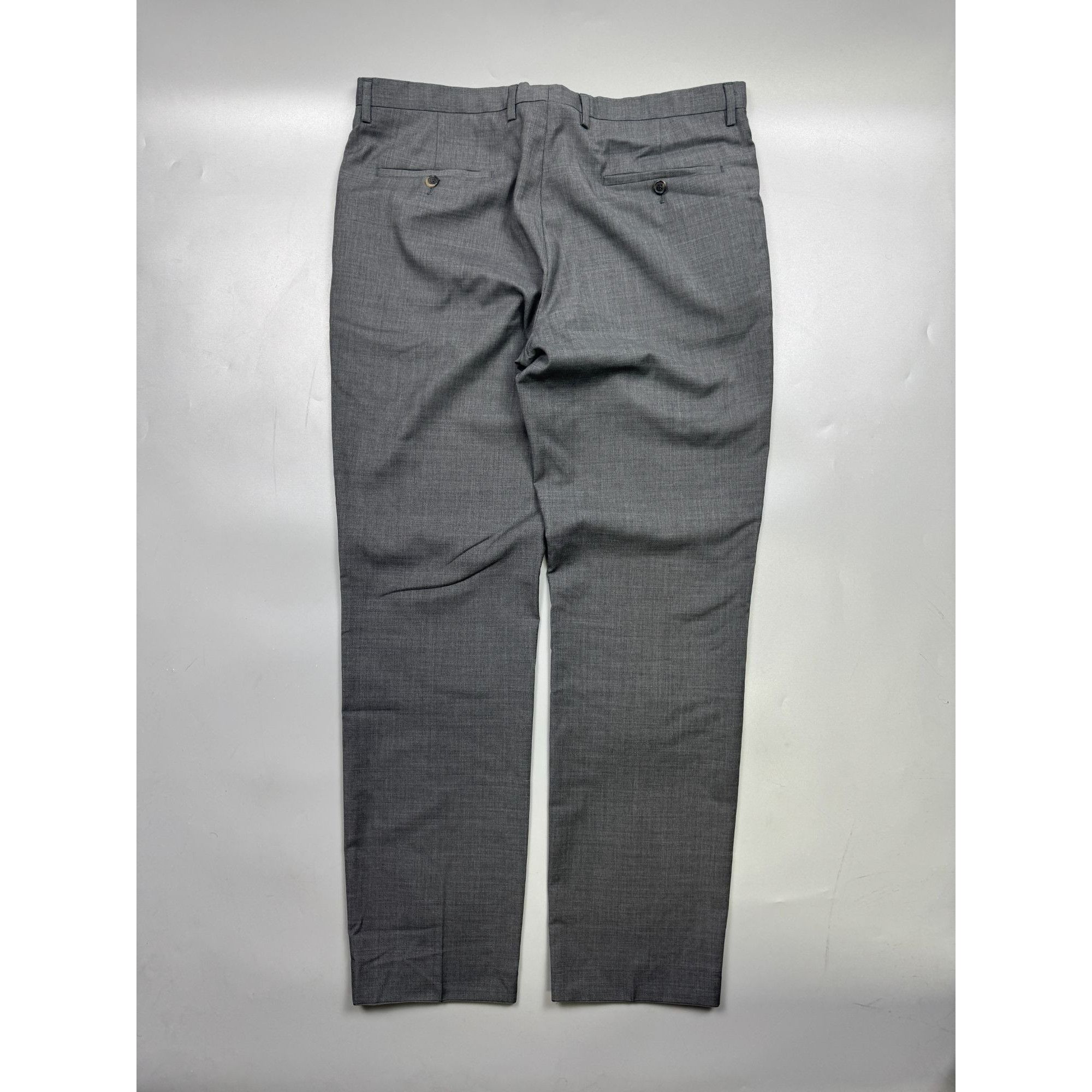 Hugo Boss Hugo Boss Mint Gray Wool Two Piece Suit (Y1274) Size 42R - 19 Thumbnail