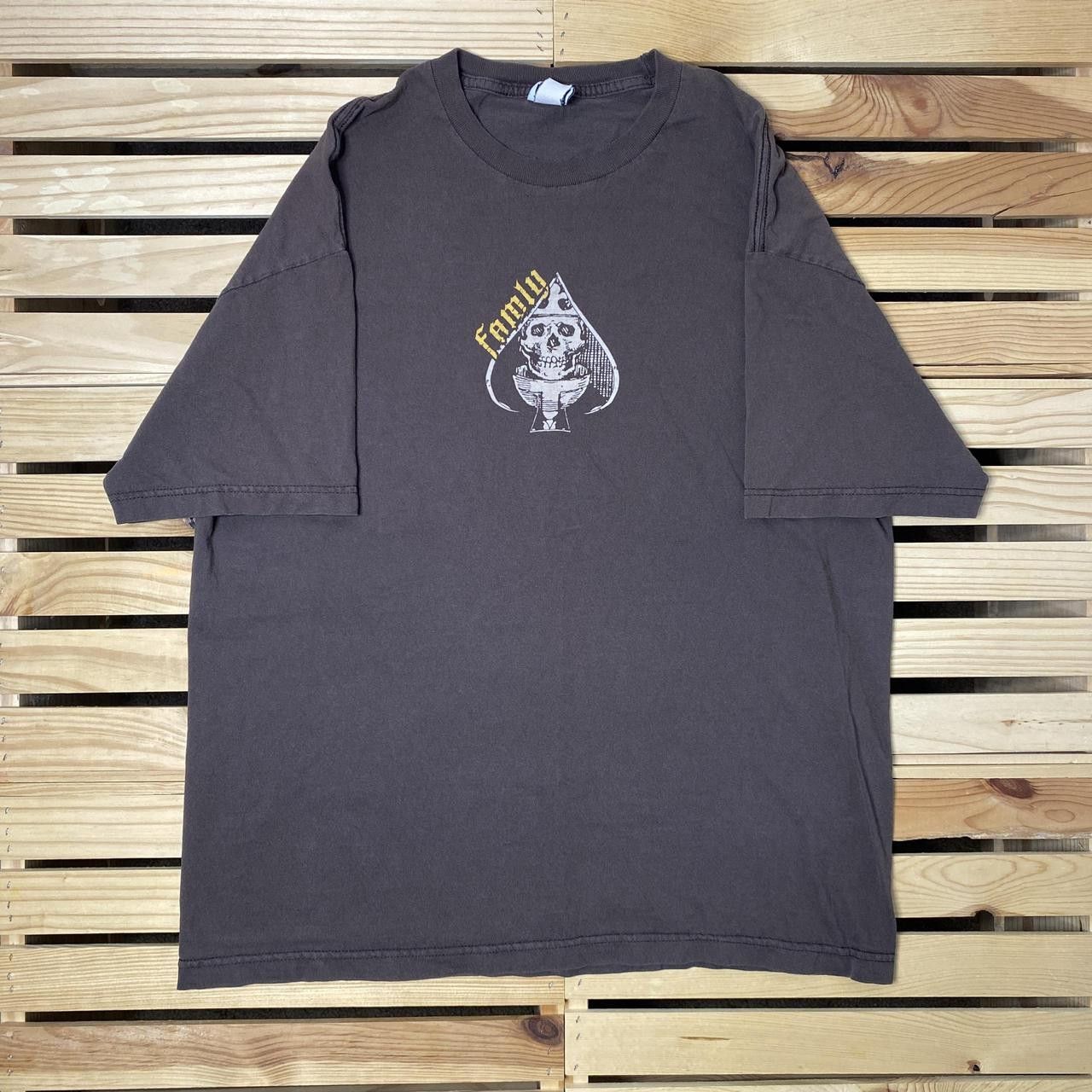 Other Vintage Famly Skull Brown SRH-Style Skate Tee Size XL Size US XL / EU 56 / 4 - 1 Thumbnail