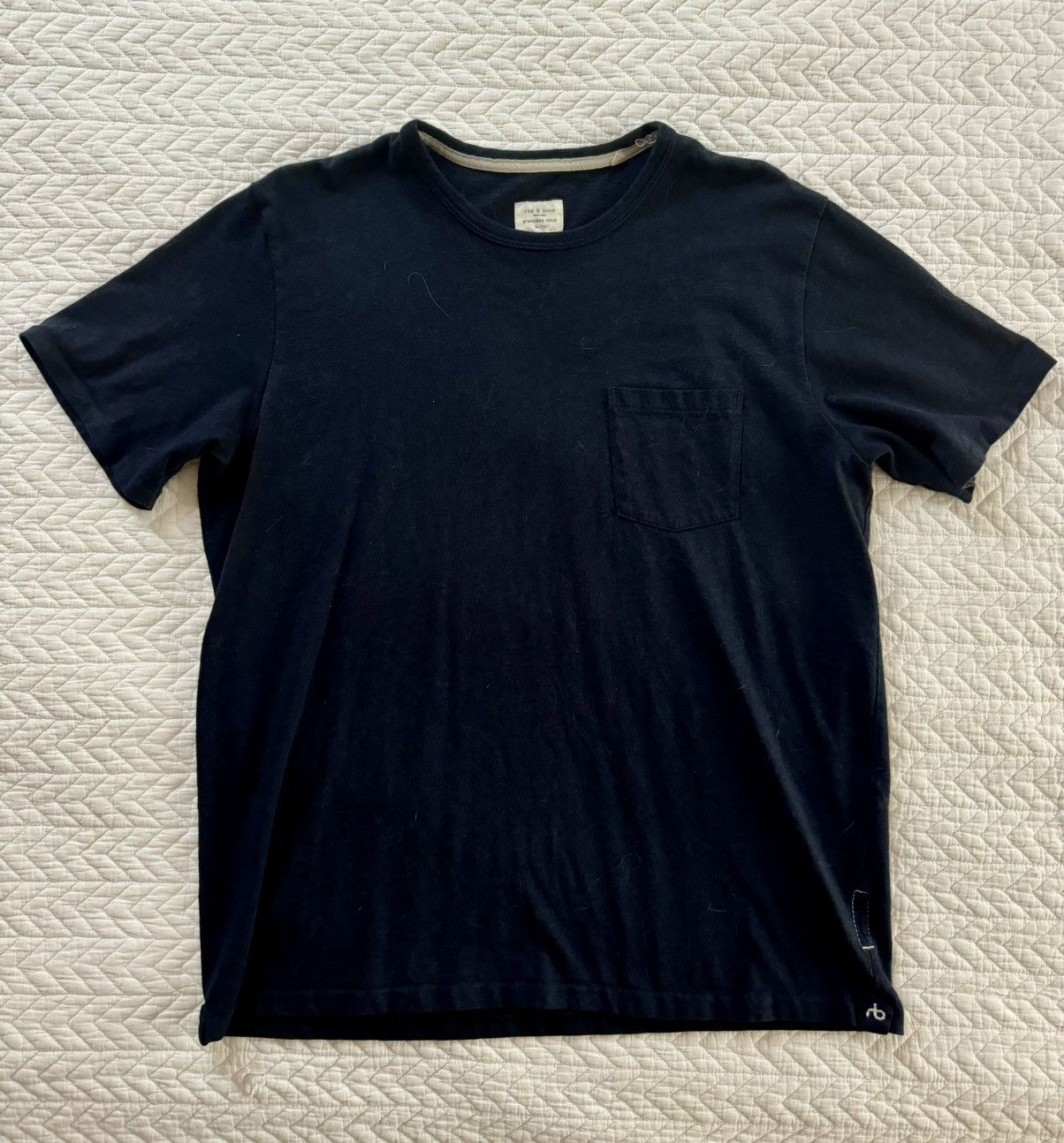 Rag & Bone Rag & Bone black t-shirt Size US XL / EU 56 / 4 - 1 Thumbnail