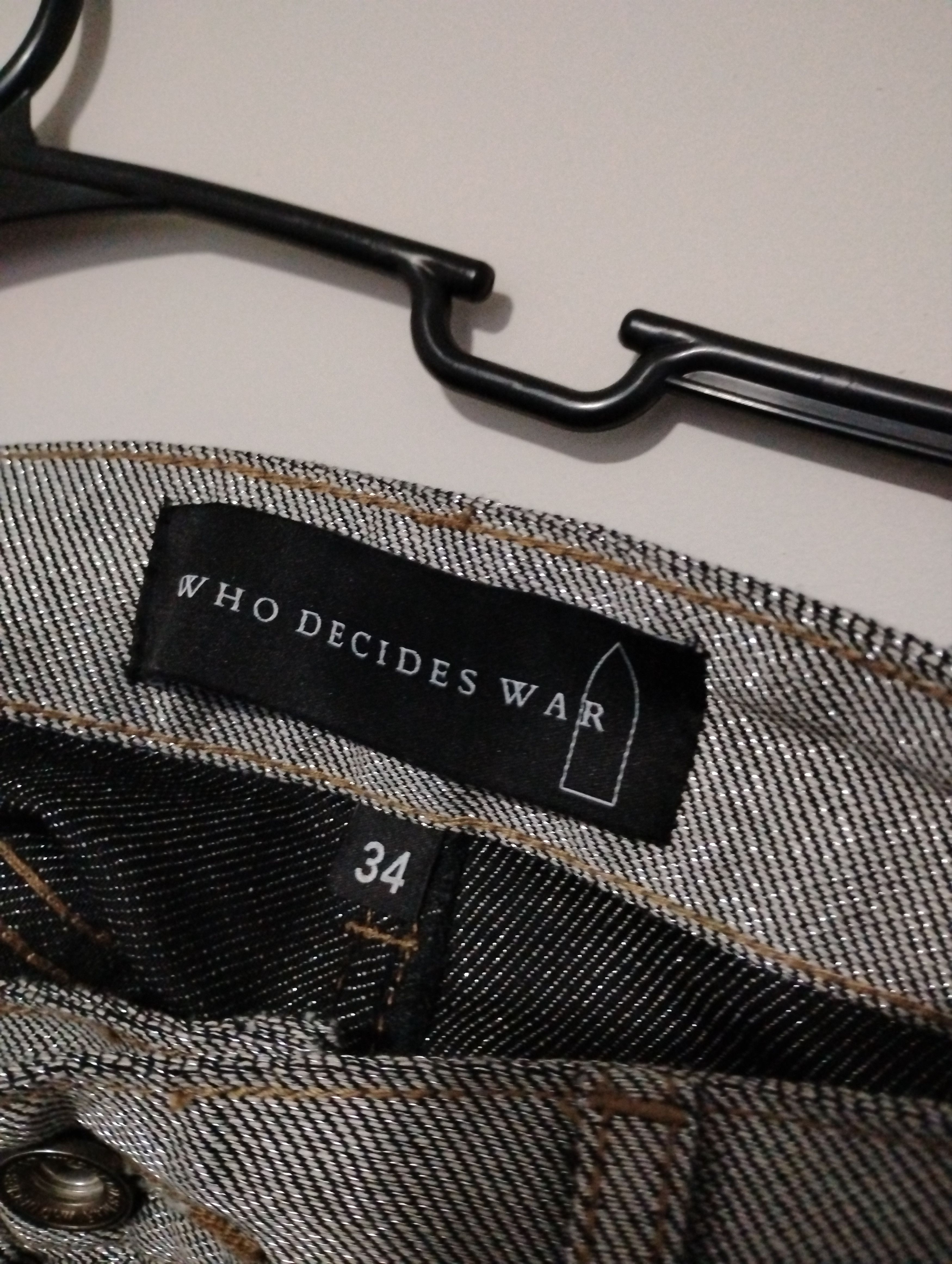 Who Decides War who decides war "Chrome Fusion" Denim Size US 34 / EU 50 - 5 Thumbnail