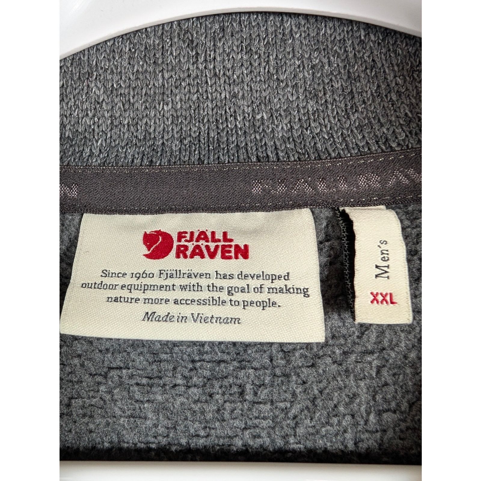 Fjallraven Fjallraven Ovik Fleece Gray Half Zip Sweater Men’s Size XXL Size US XXL / EU 58 / 5 - 4 Thumbnail