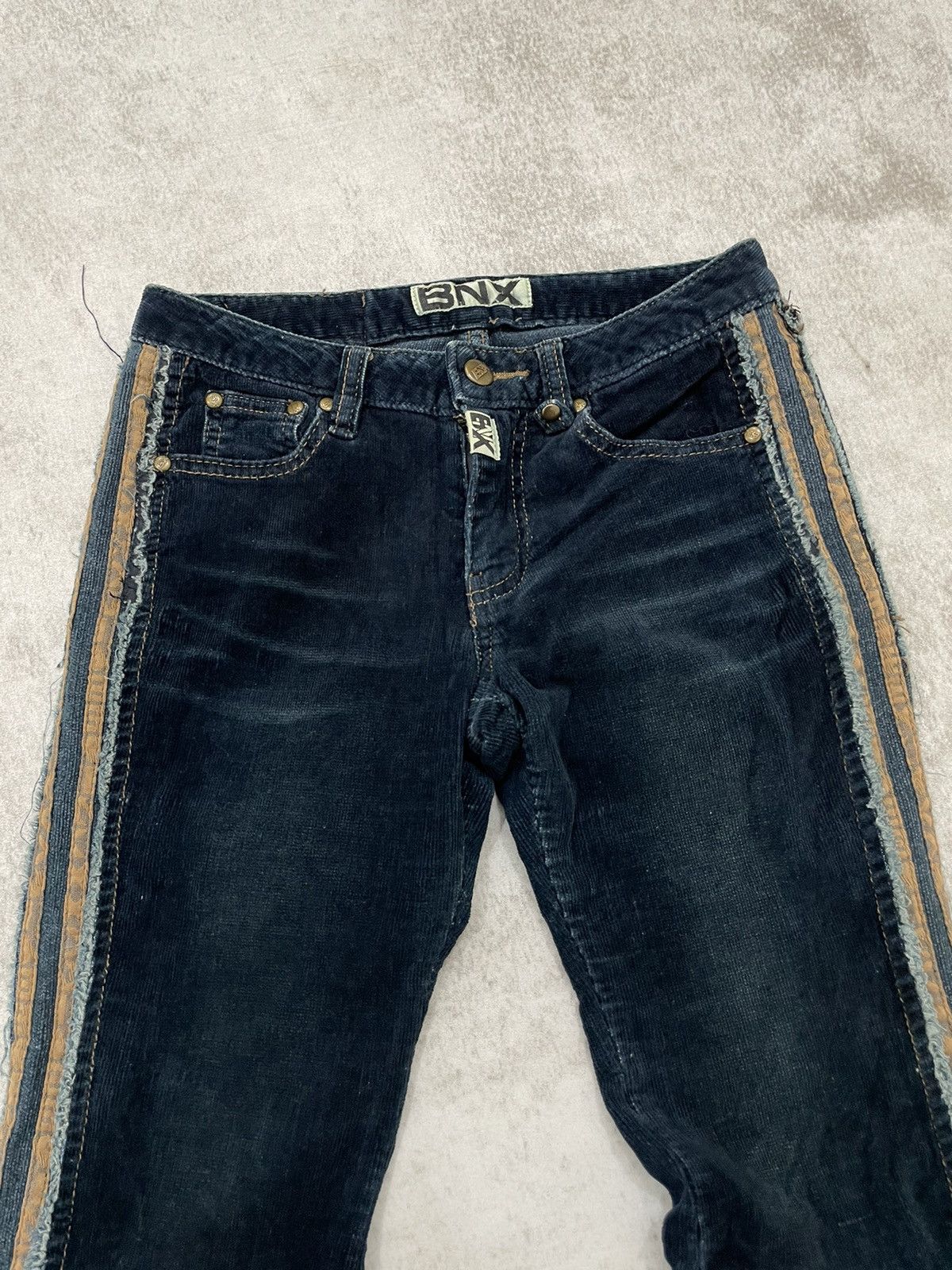 Hysteric Glamour × If Six Was Nine × Le Grande Bleu (L.G.B.) 2000s BNX japan Super Flared corduroy pants Size US 26 / EU 42 - 4 Thumbnail