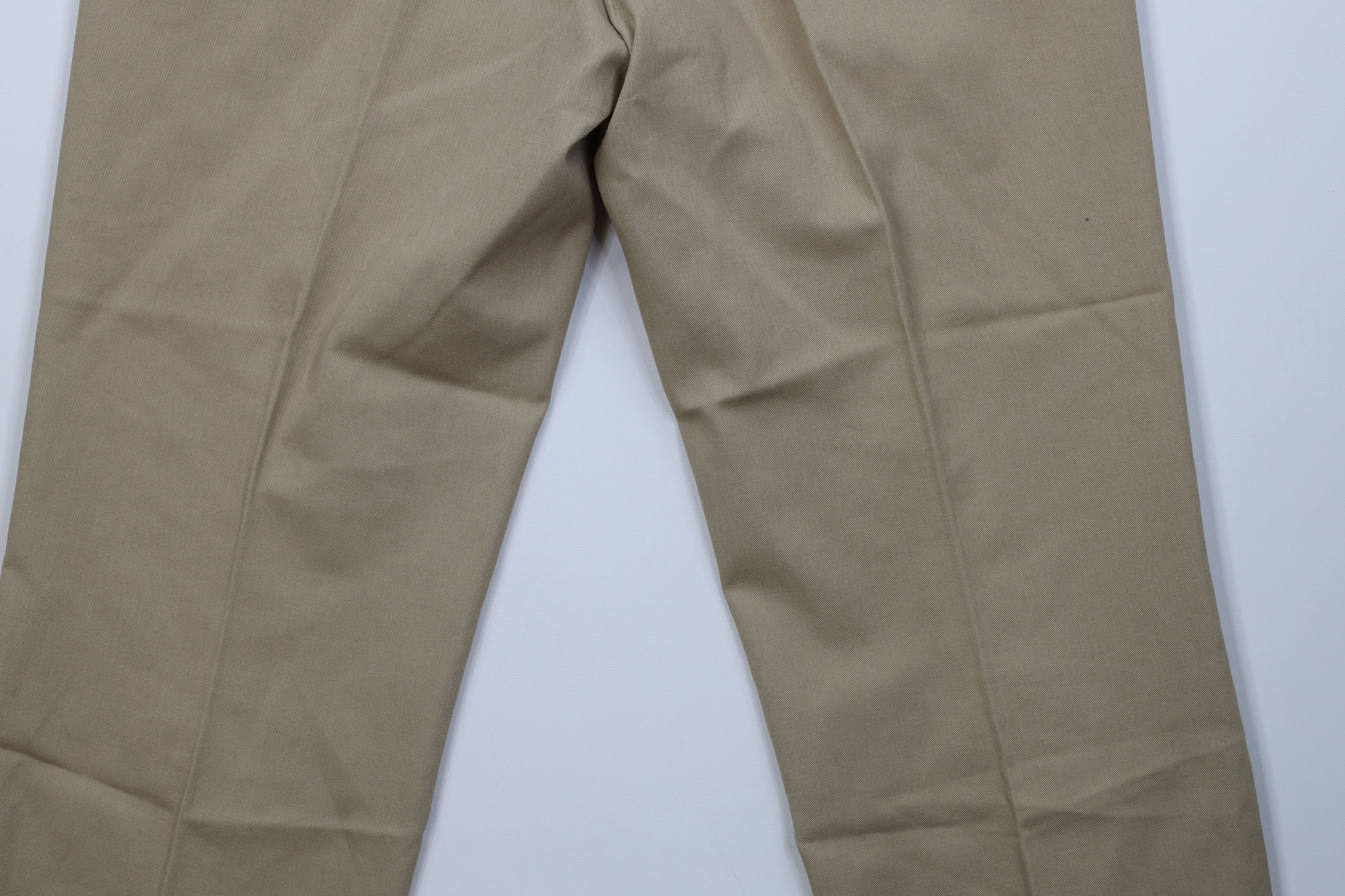 Vintage Vintage 70s Streetwear Wide Leg Chino Pants Trousers Tan Size US 34 / EU 50 - 13 Thumbnail