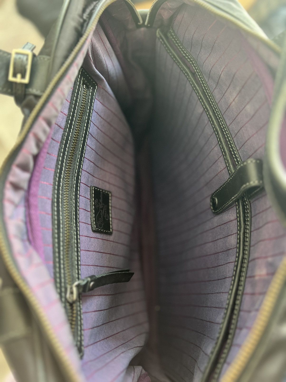 Paul Smith Nylon and leather laptop bag Size ONE SIZE - 3 Thumbnail
