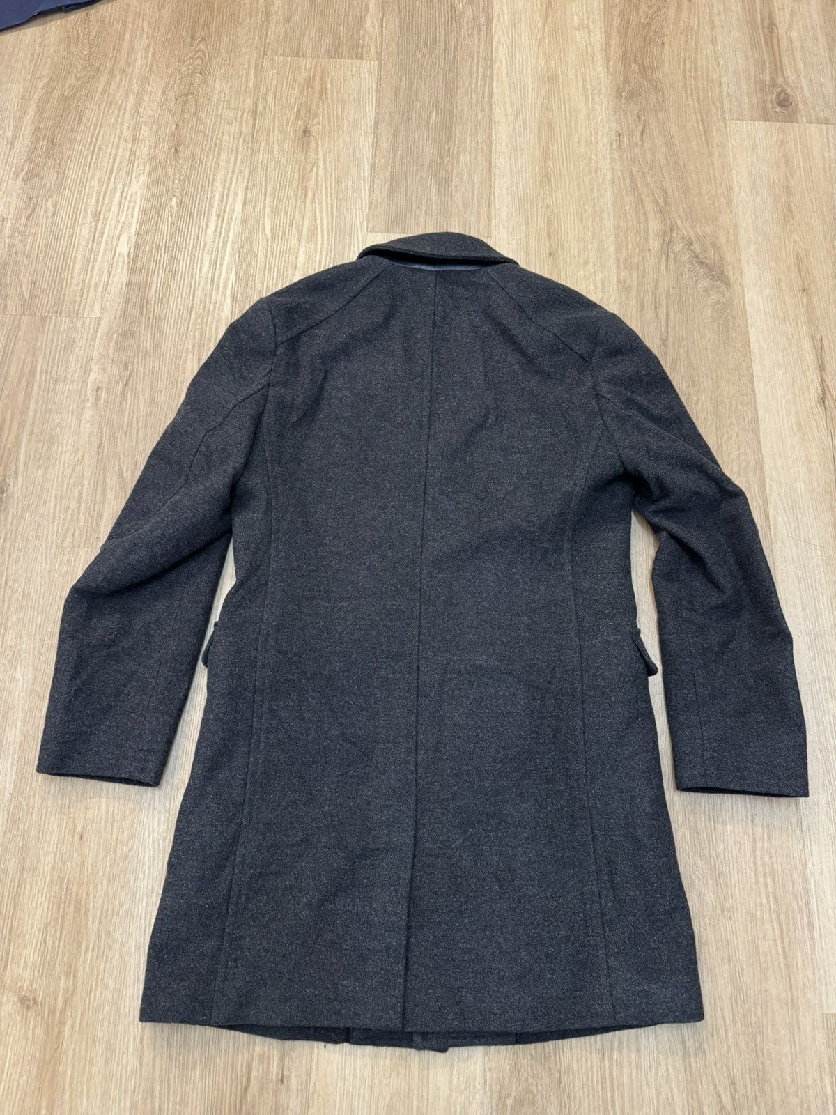 Baldessarini Baldessarini BS-2024 Wool Coat size 50 M Size US M / EU 48-50 / 2 - 2 Thumbnail