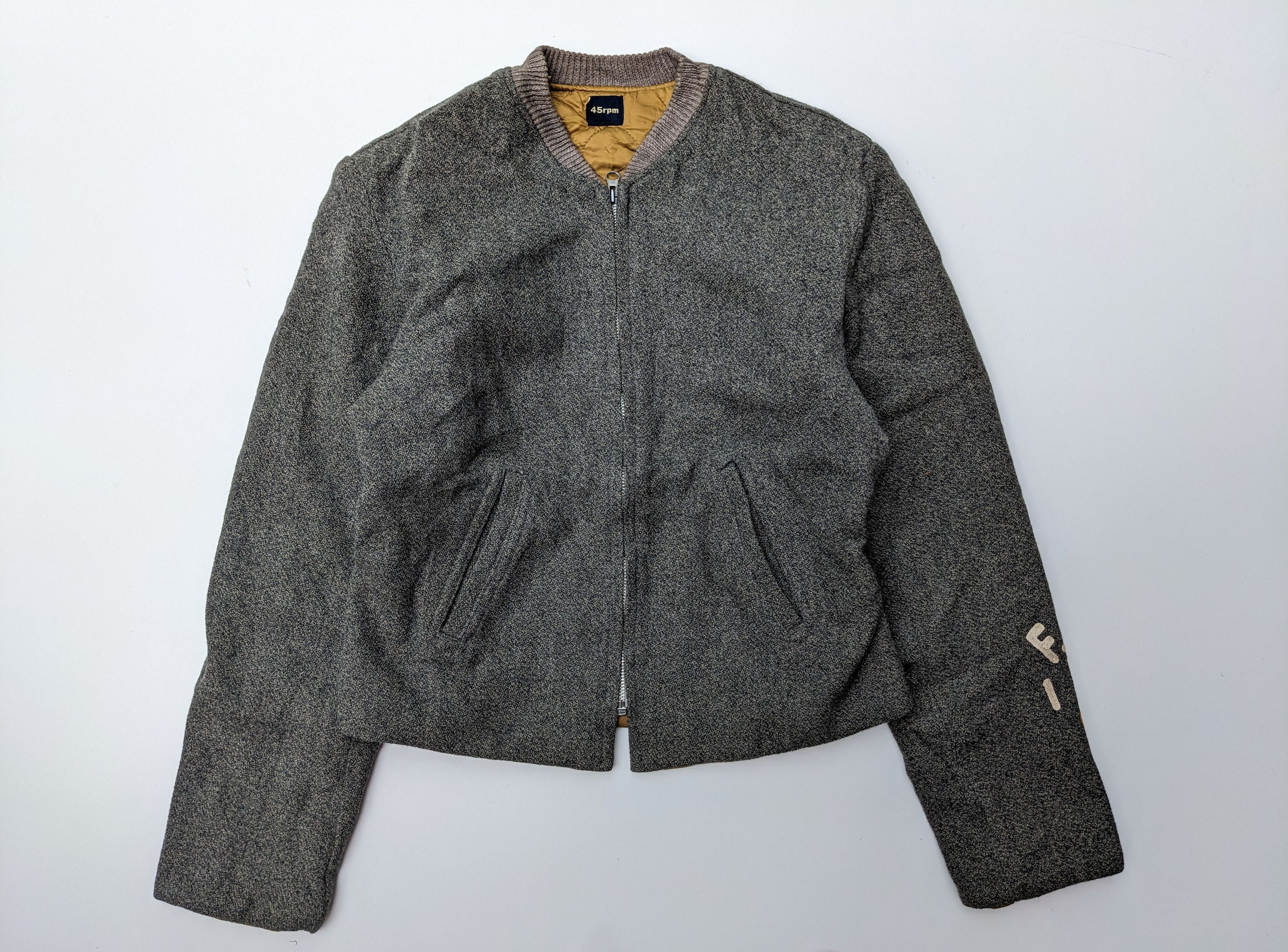 45rpm 45 RPM wool cropped jacket Size S / US 4 / IT 40 - 2 Thumbnail