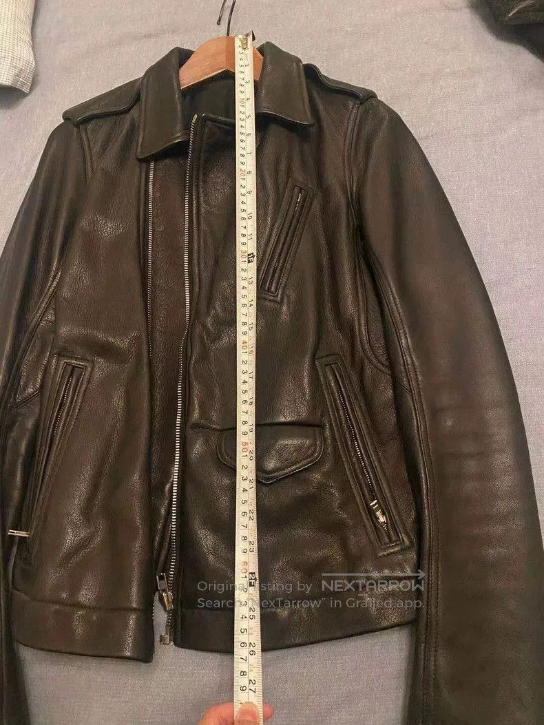 Rick Owens Rick Owens Leather Jacket Size 48. Size US L / EU 52-54 / 3 - 3 Thumbnail