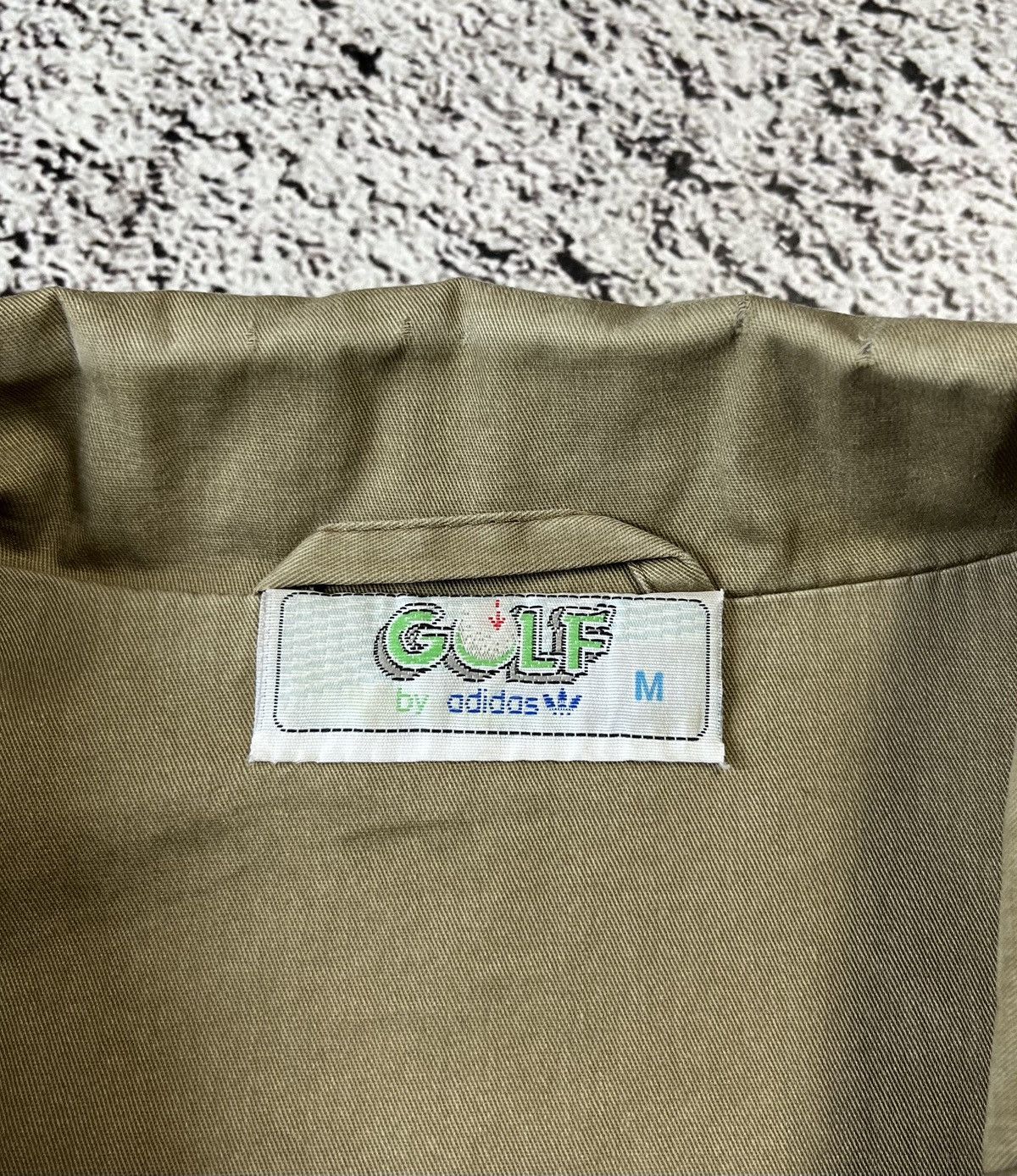 Adidas Adidas Golf Vintage Khaki Utility Jacket Size M Size US M / EU 48-50 / 2 - 17 Thumbnail
