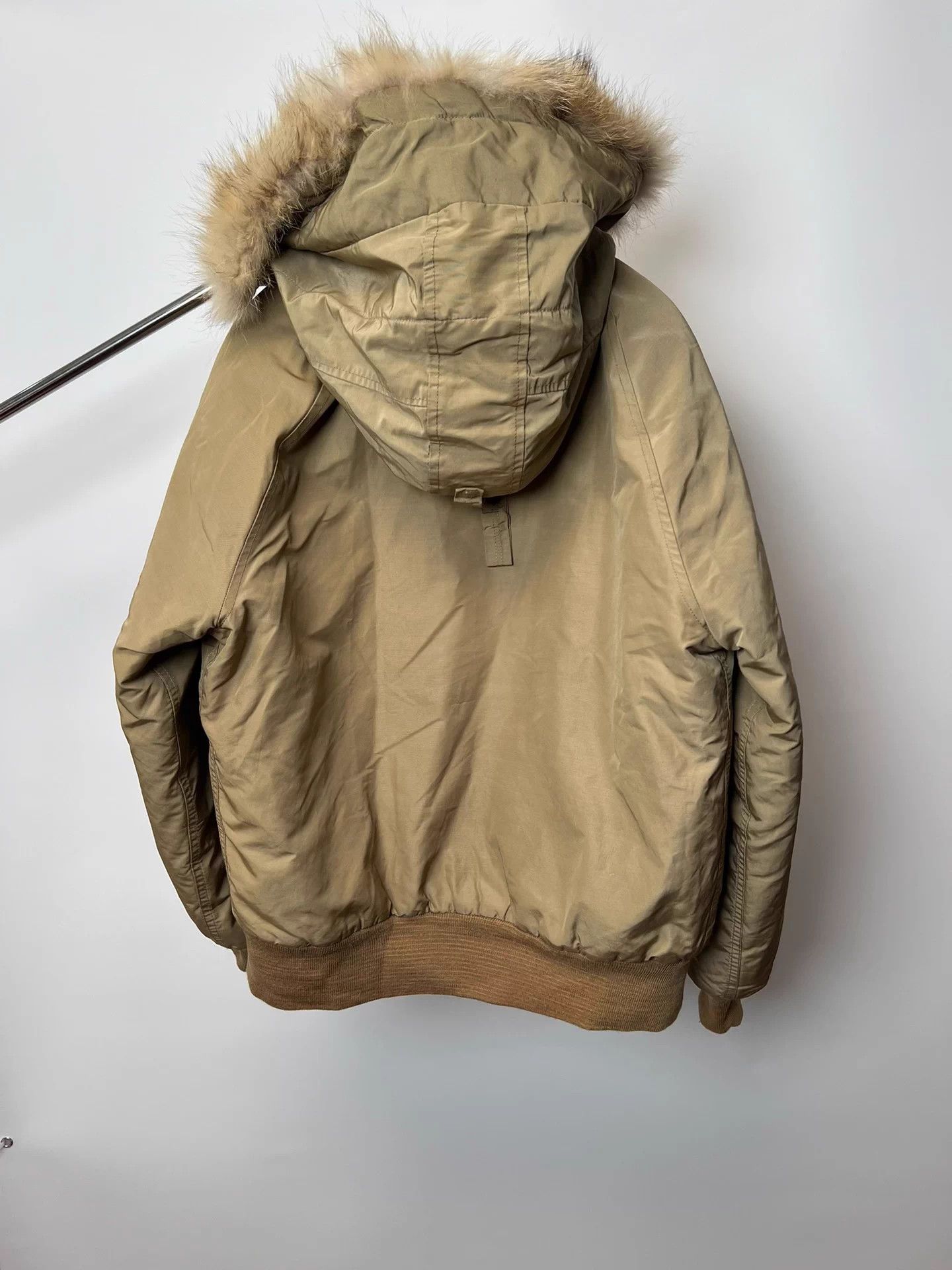Other Vintage N-2B Light Beige Cotton Bomber Jacket 40 Size US XXS / EU 40 - 7 Thumbnail