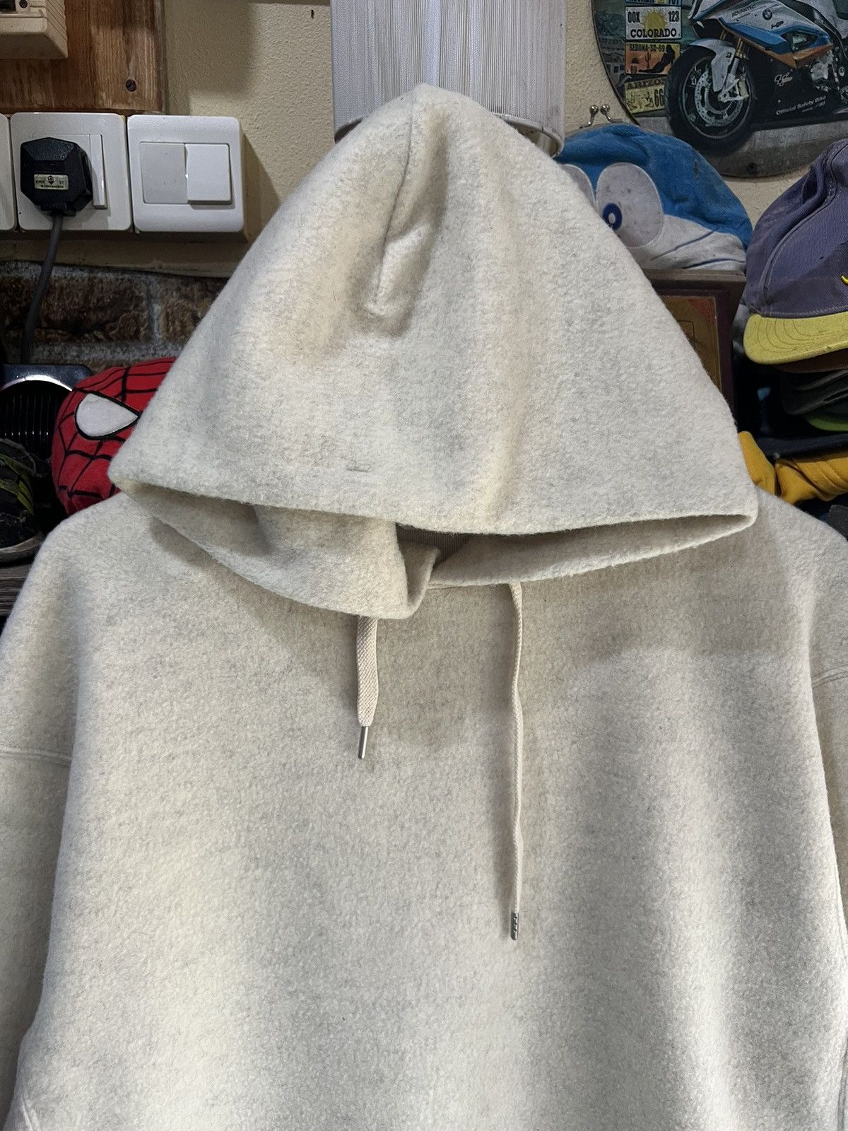 Lemaire × Uniqlo 🔥Uniqlo U Lemaire Mohair Pullover Hoodie Size US L / EU 52-54 / 3 - 4 Thumbnail
