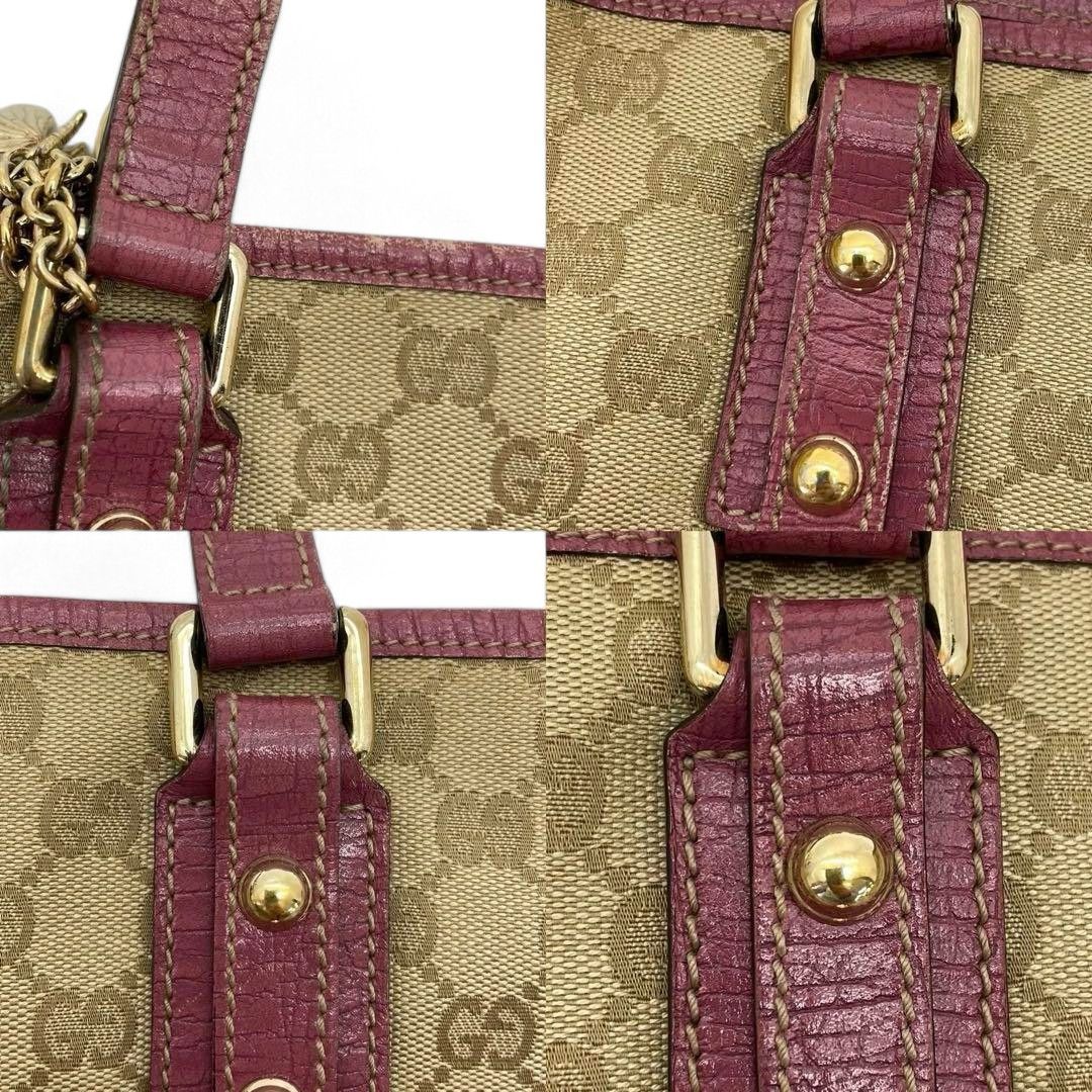 Gucci Gucci - Sherry Line Canvas Handbag Shoulder Bag Size ONE SIZE - 13 Thumbnail