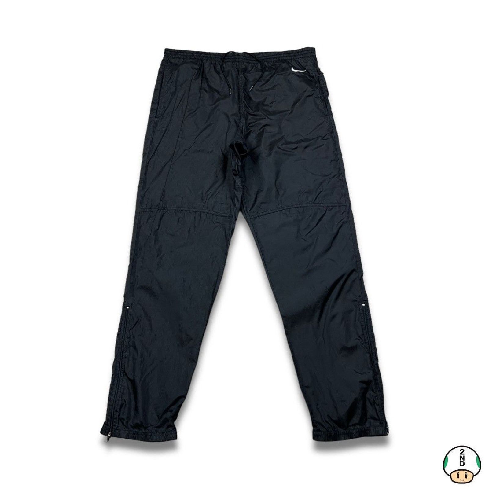 Nike × Vintage Vintage 90s Nike Sportswear Track Pants Medium Swoosh Jogger Size US 34 / EU 50 - 1 Thumbnail