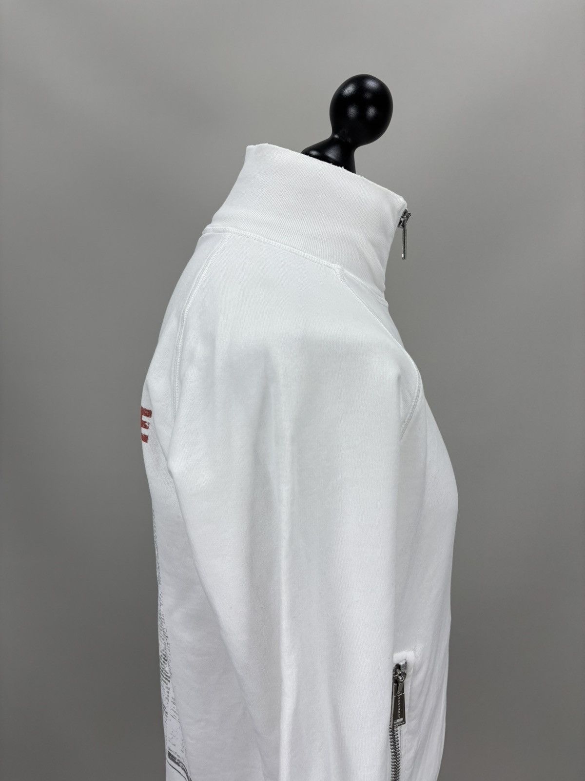 Dsquared2 Mens sweatshirt full zip Dsquared2 Size M Color White Size US M / EU 48-50 / 2 - 6 Thumbnail