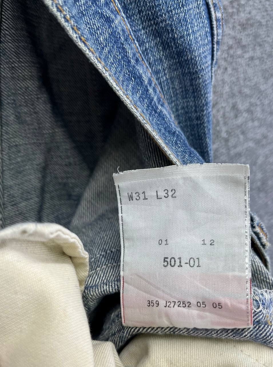 Levi's Vintage 90s Levis 501 Rare Trashed Jeans Denim Pants Size US 31 - 12 Thumbnail