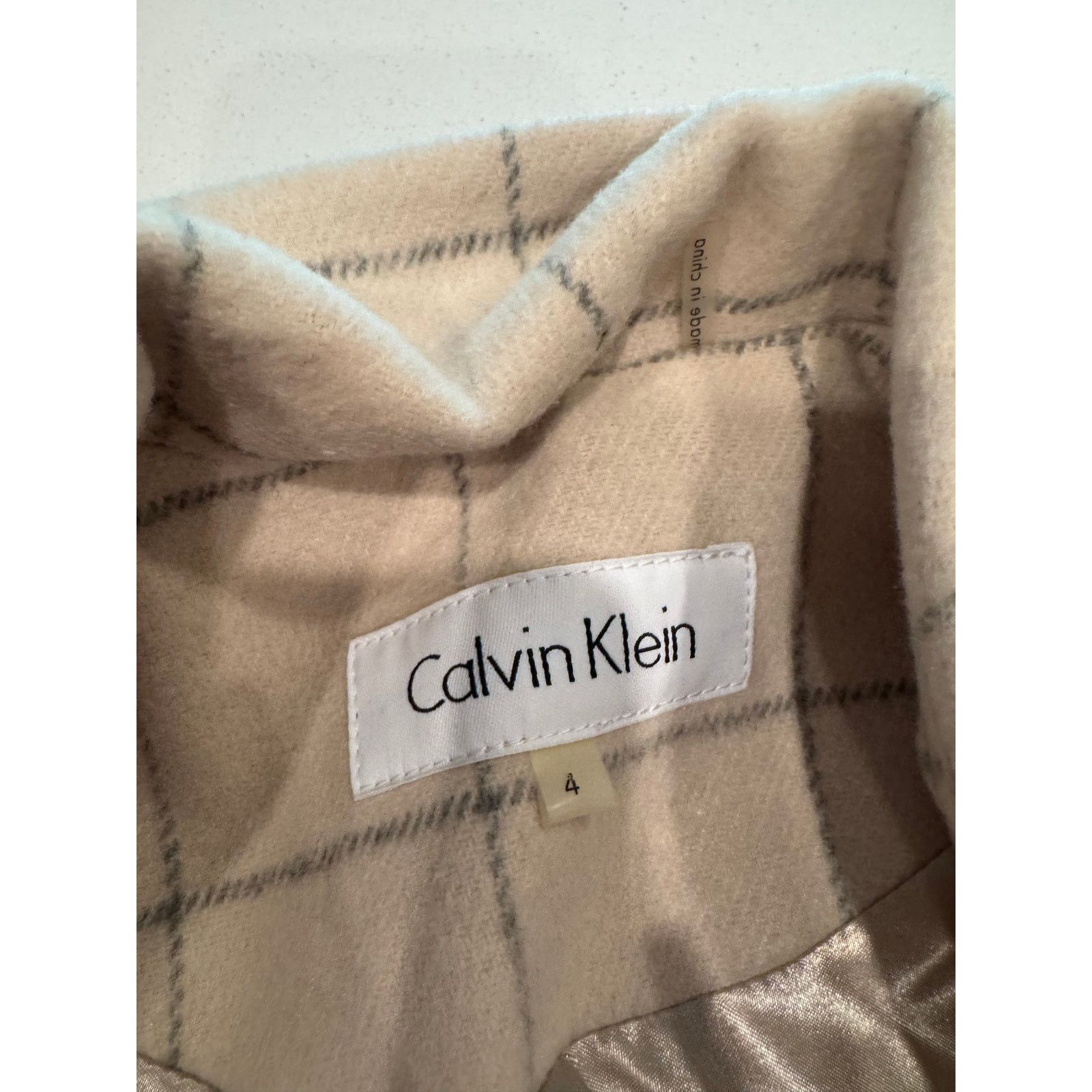 Calvin Klein Long Coat Size S / US 4 / IT 40 - 2 Thumbnail