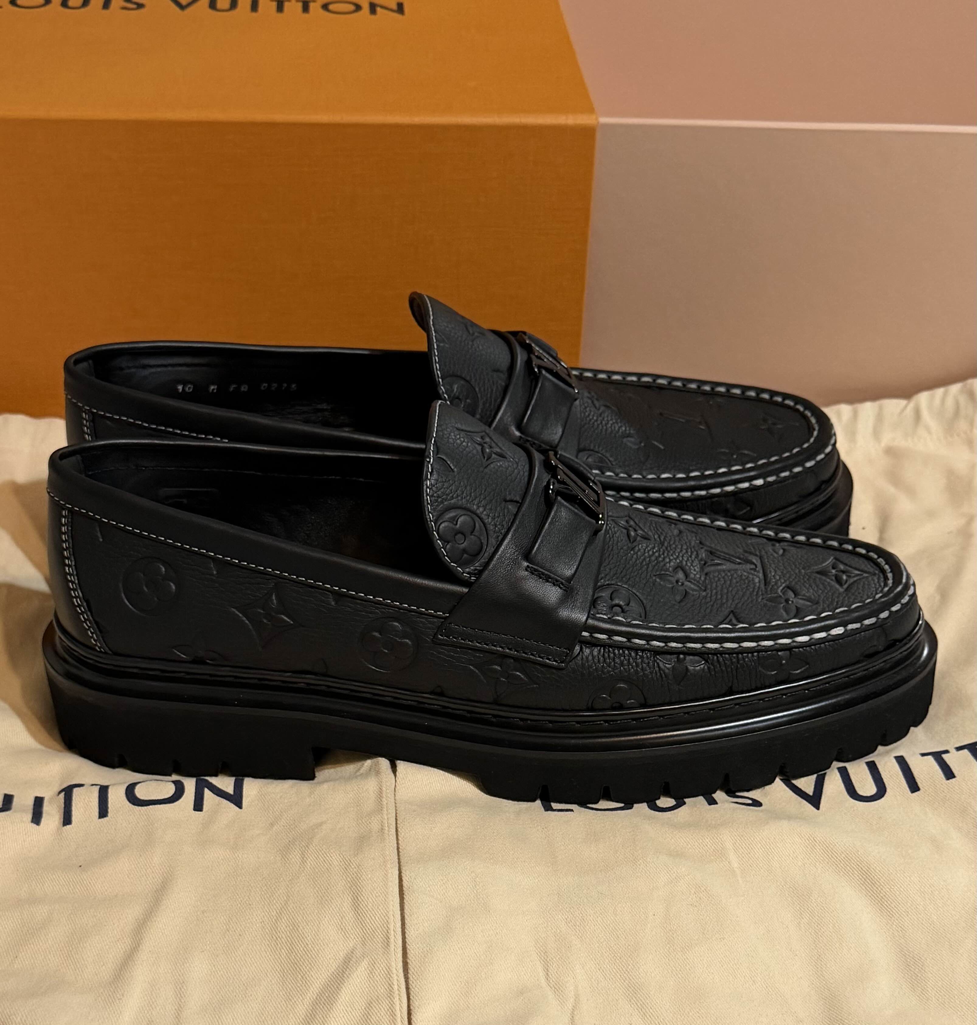 Louis Vuitton Louis Vuitton Major Loafer 1AIYA4 Size US 11 / EU 44 - 5 Thumbnail