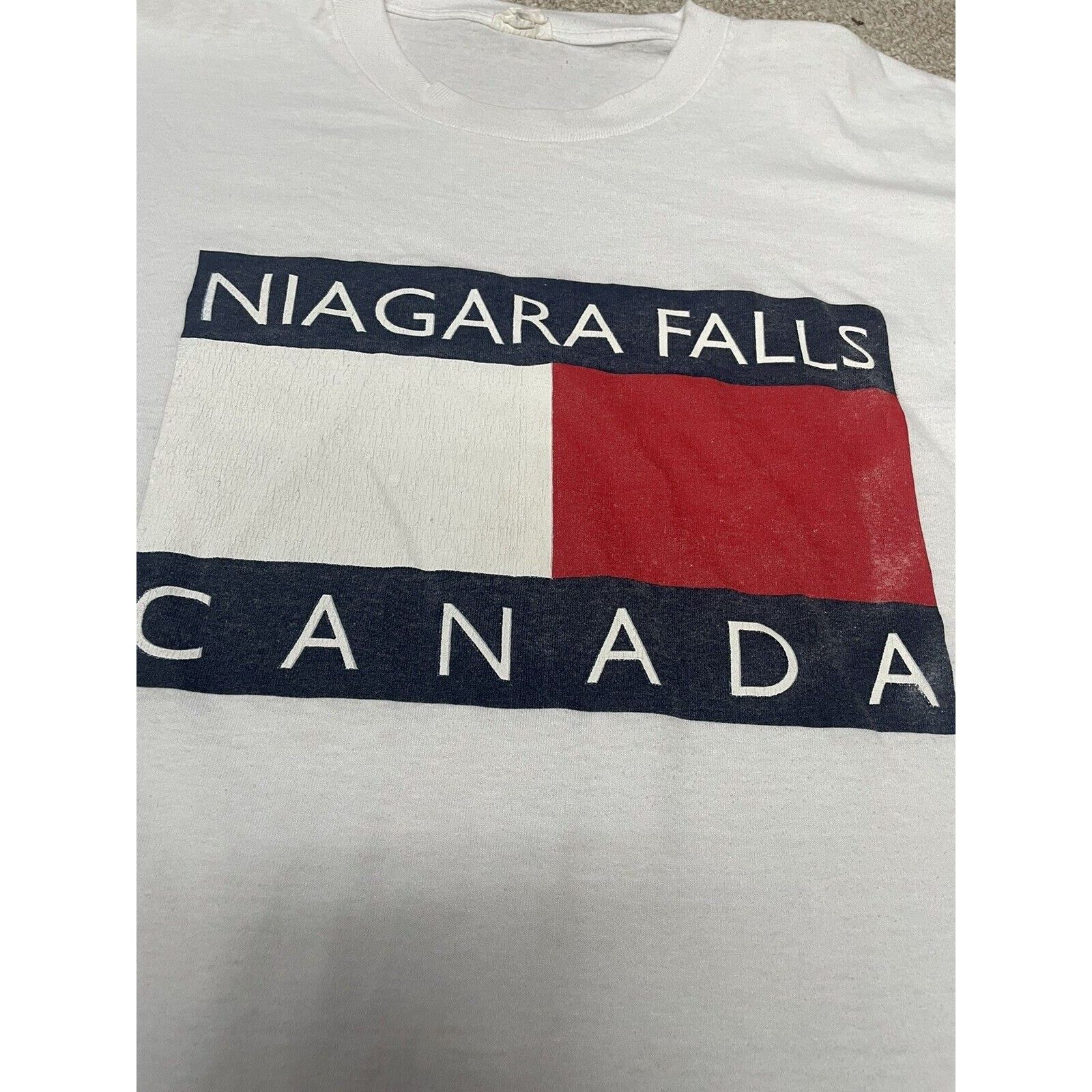 Hanes Vintage Niagra Falls Single Stitch Graphic T Shirt Size L Size L / US 10 / IT 46 - 2 Thumbnail